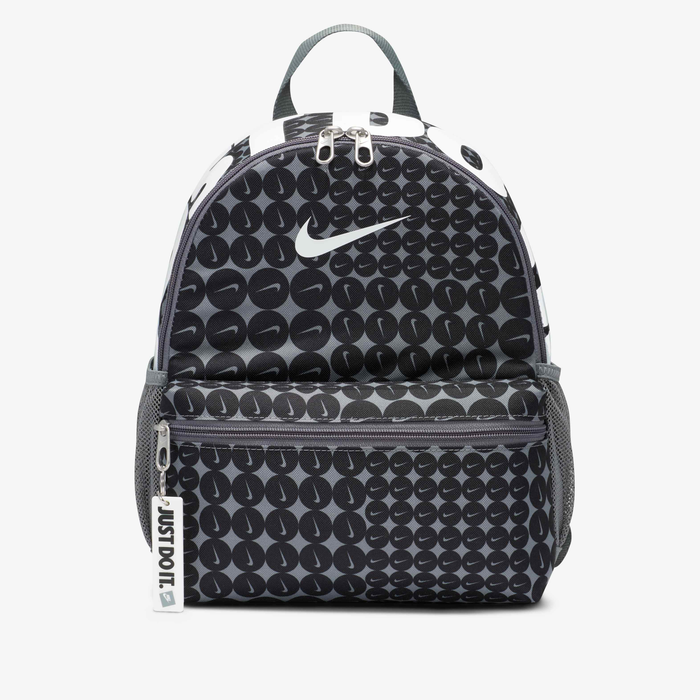 nike - brasilia jdi mini backpack - black/white Kids' ONE SIZE Little bag Nike Brasilia Jdi Mini Printed