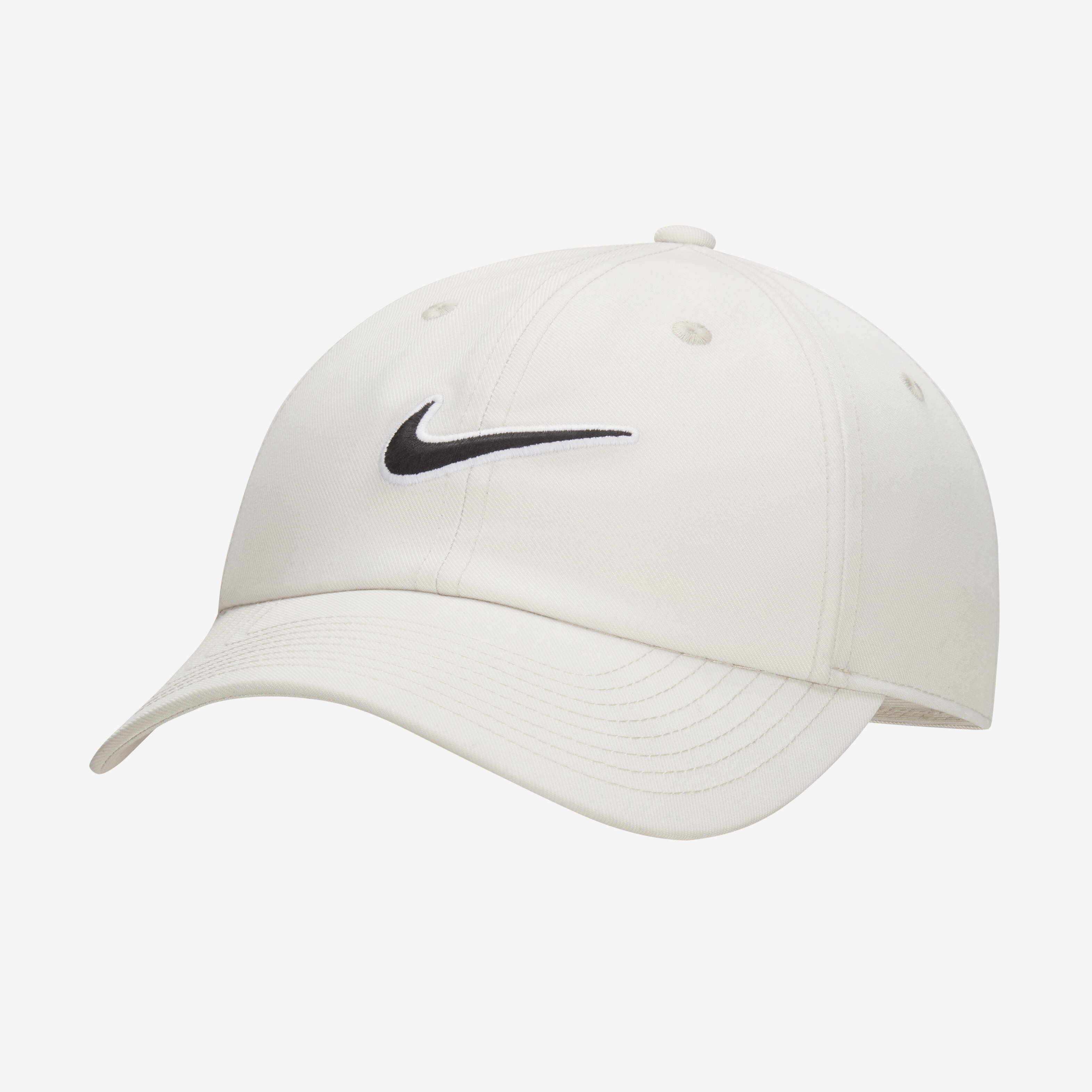 Buy Nike Club Unstructured Swoosh Cap - Light Bone/Black