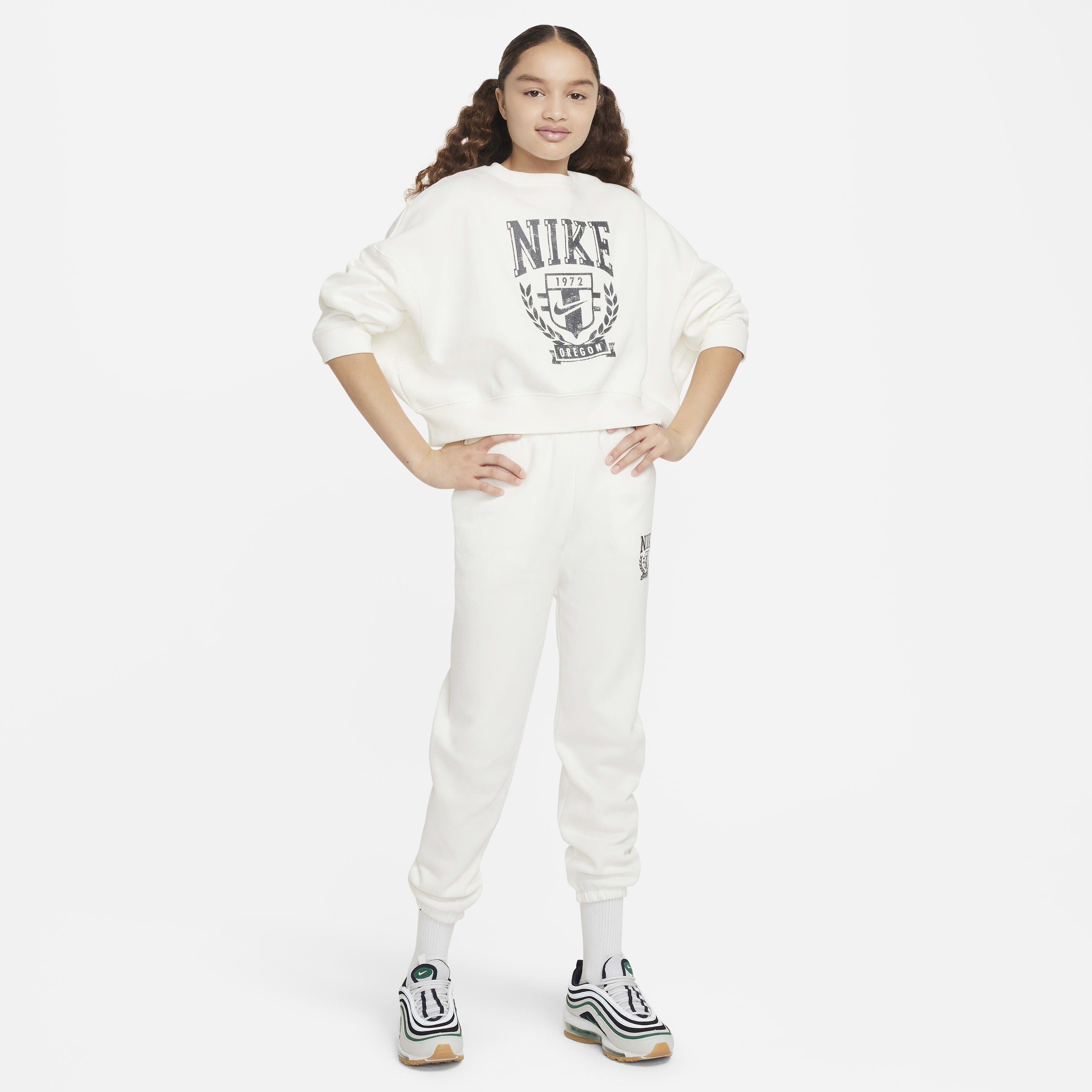 Buy Nike Sportswear Older Kids' (Girls') Oversized Fleece
