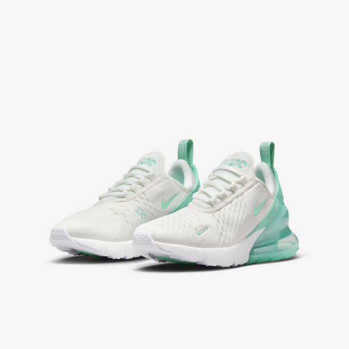 Buy Nike Air Max 270 Older Kids' Shoes Summit White/Jade Ice