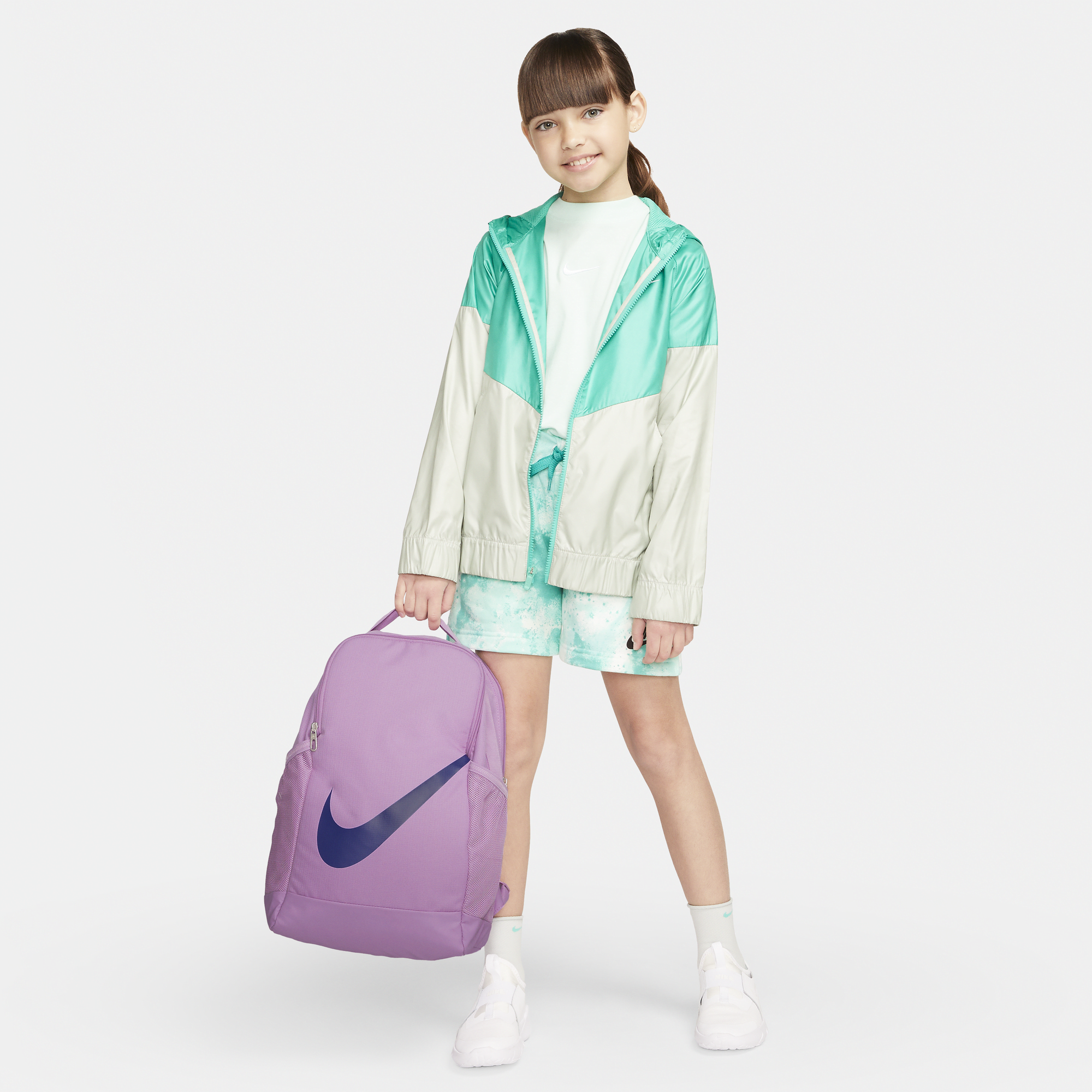 Purple mesh nike backpack new arrivals