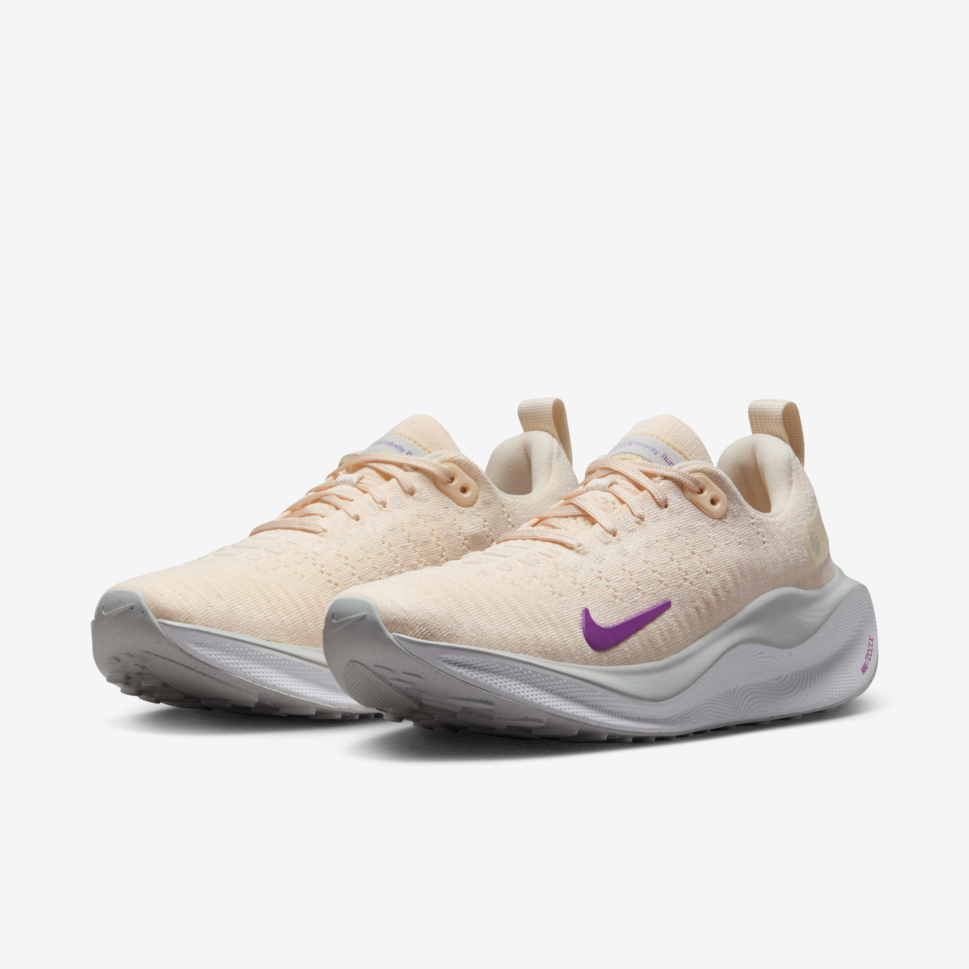 Buy Nike InfinityRN 4 Women s Road Running Shoes Guava Ice Photon Dust White Vivid Purple Nike Saudi Official