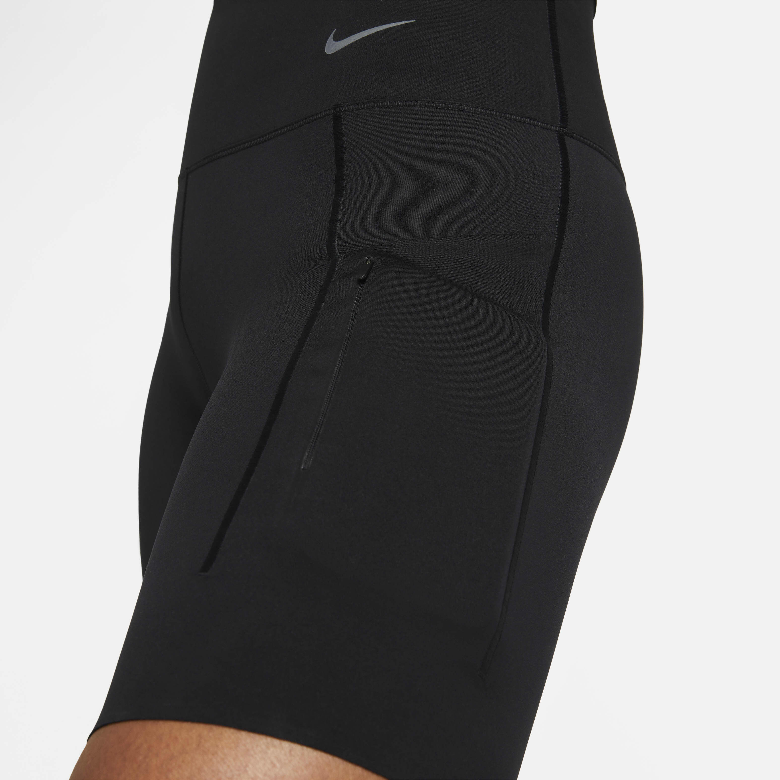 Buy Nike Go Women s Firm Support High Waisted 20cm approx. Biker Shorts with Pockets Nike Saudi Official