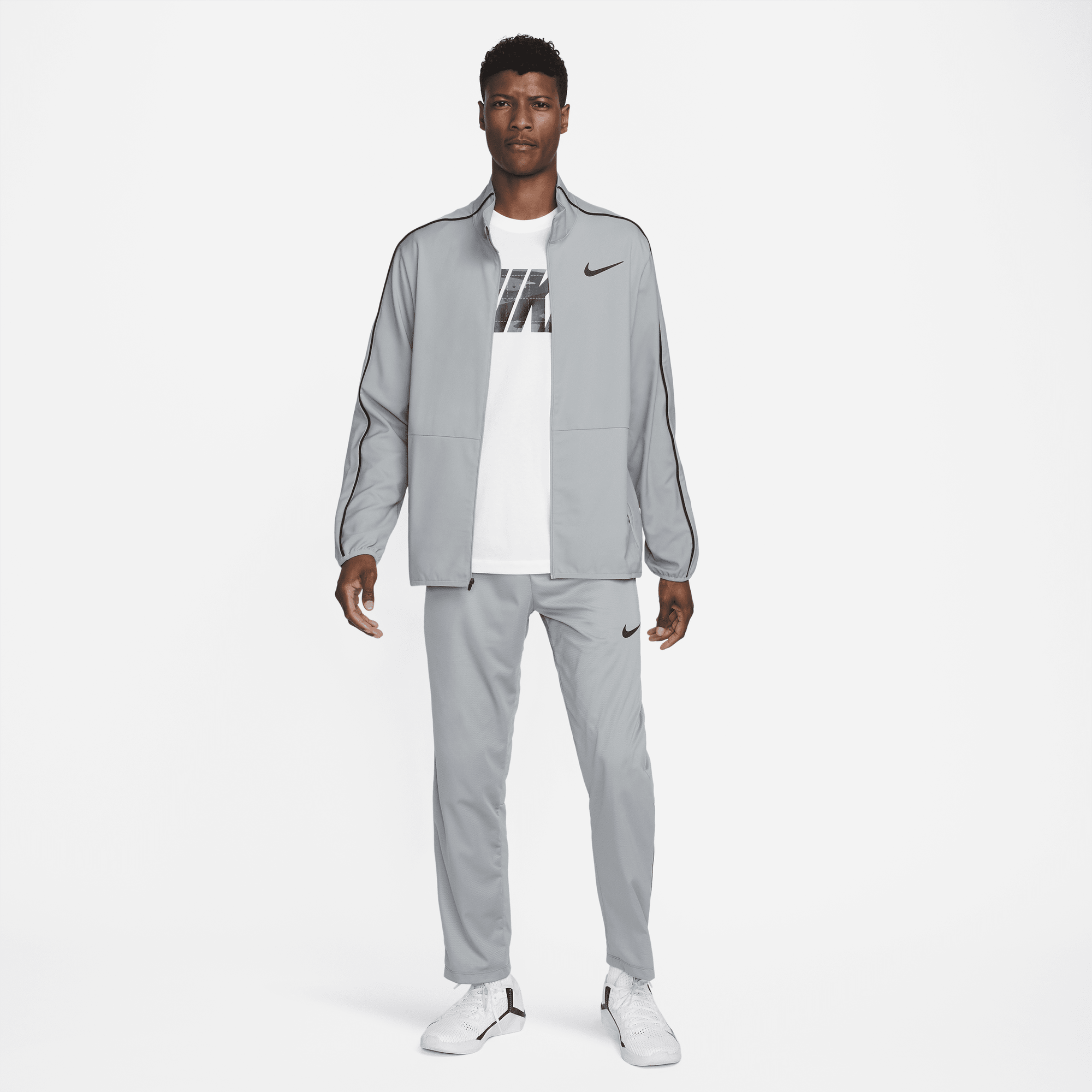 Nike men's dry woven training jacket best sale