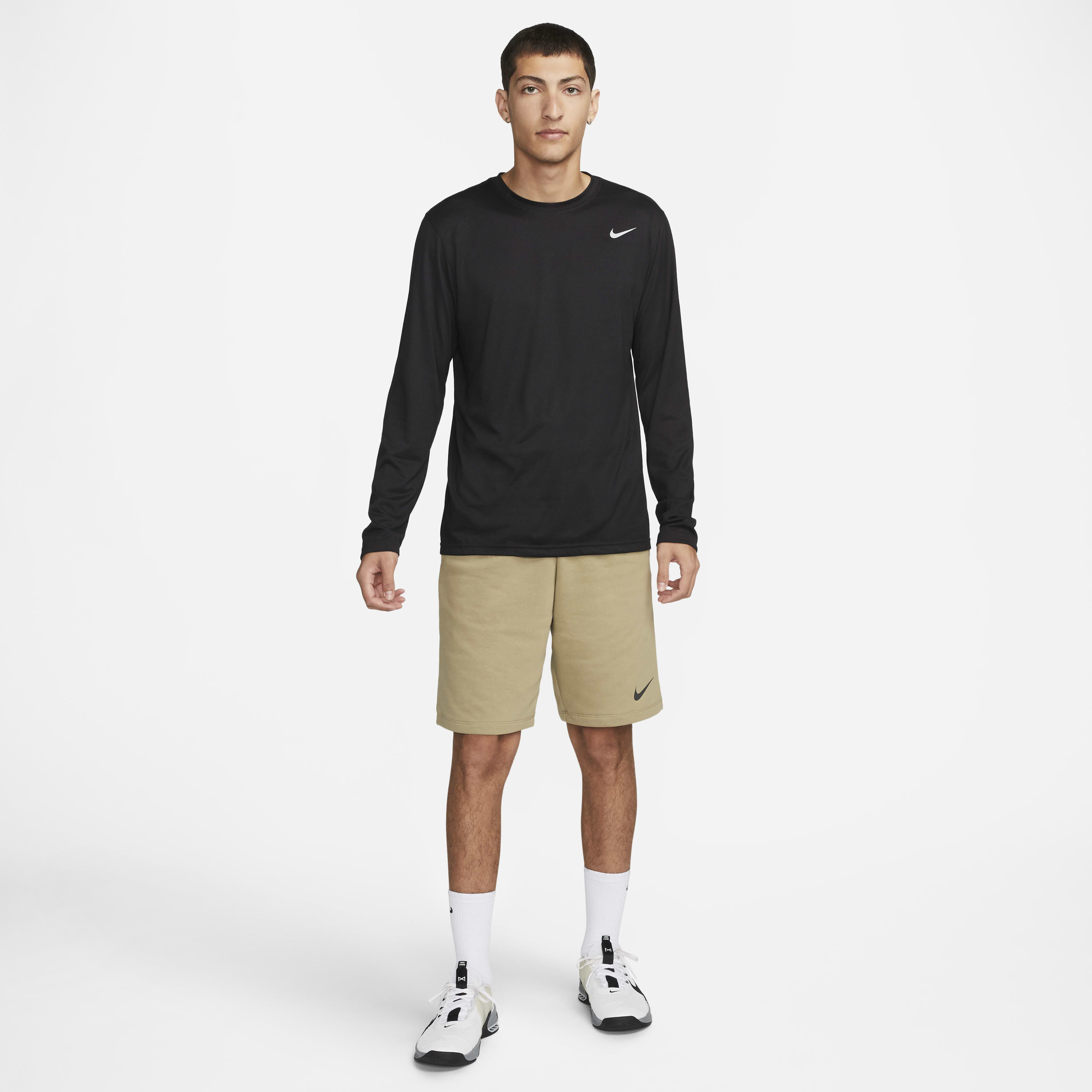 Nike training dry hybrid fleece shorts new arrivals