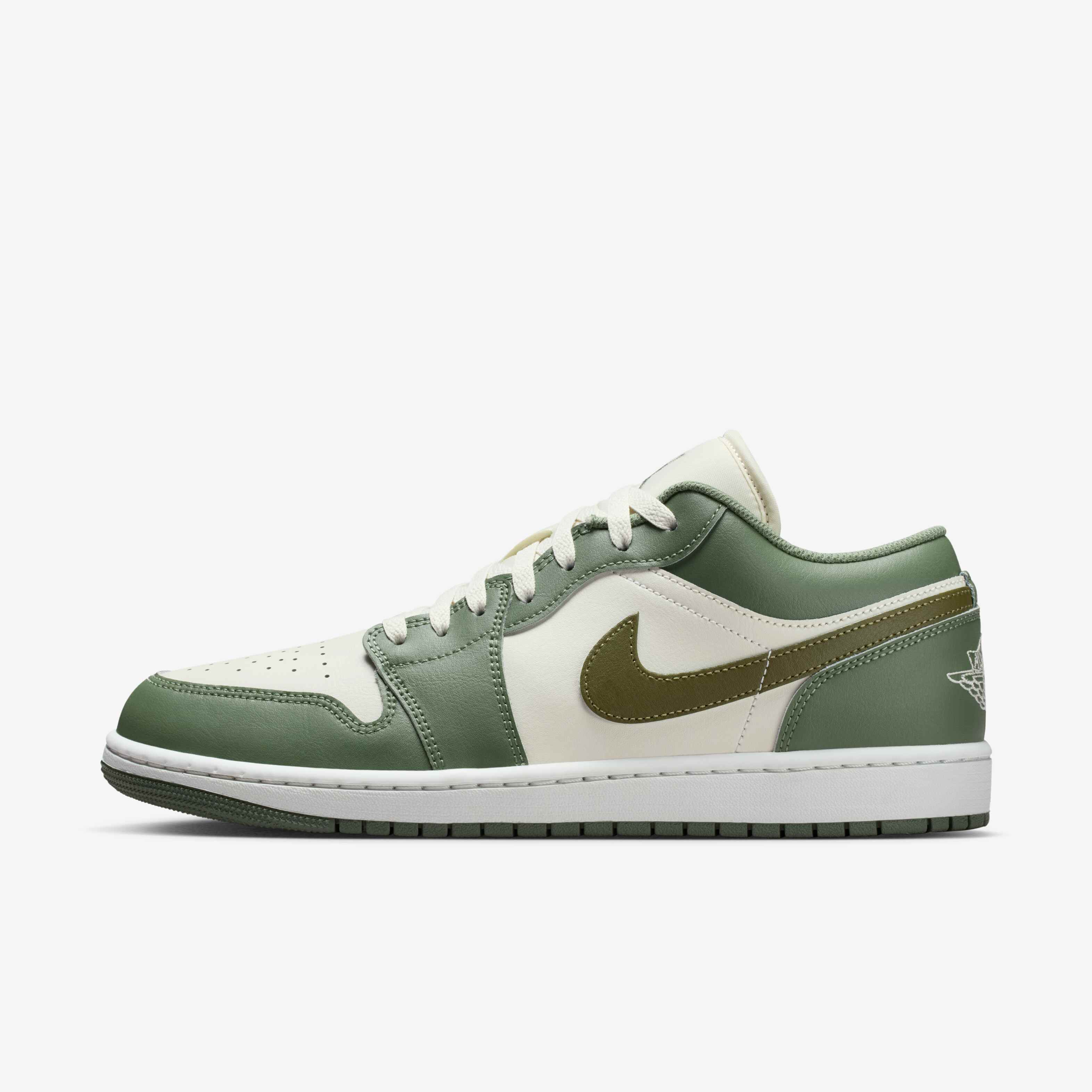 Buy Air Jordan 1 Low Men's Shoes - Vintage Lichen/Summit White