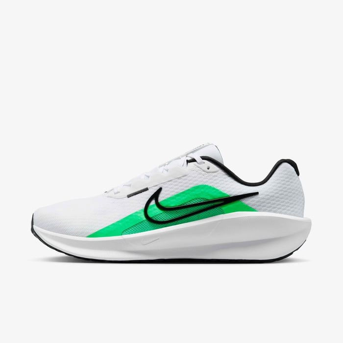 Buy Nike Downshifter 13 Men's Road Running Shoes White/Green