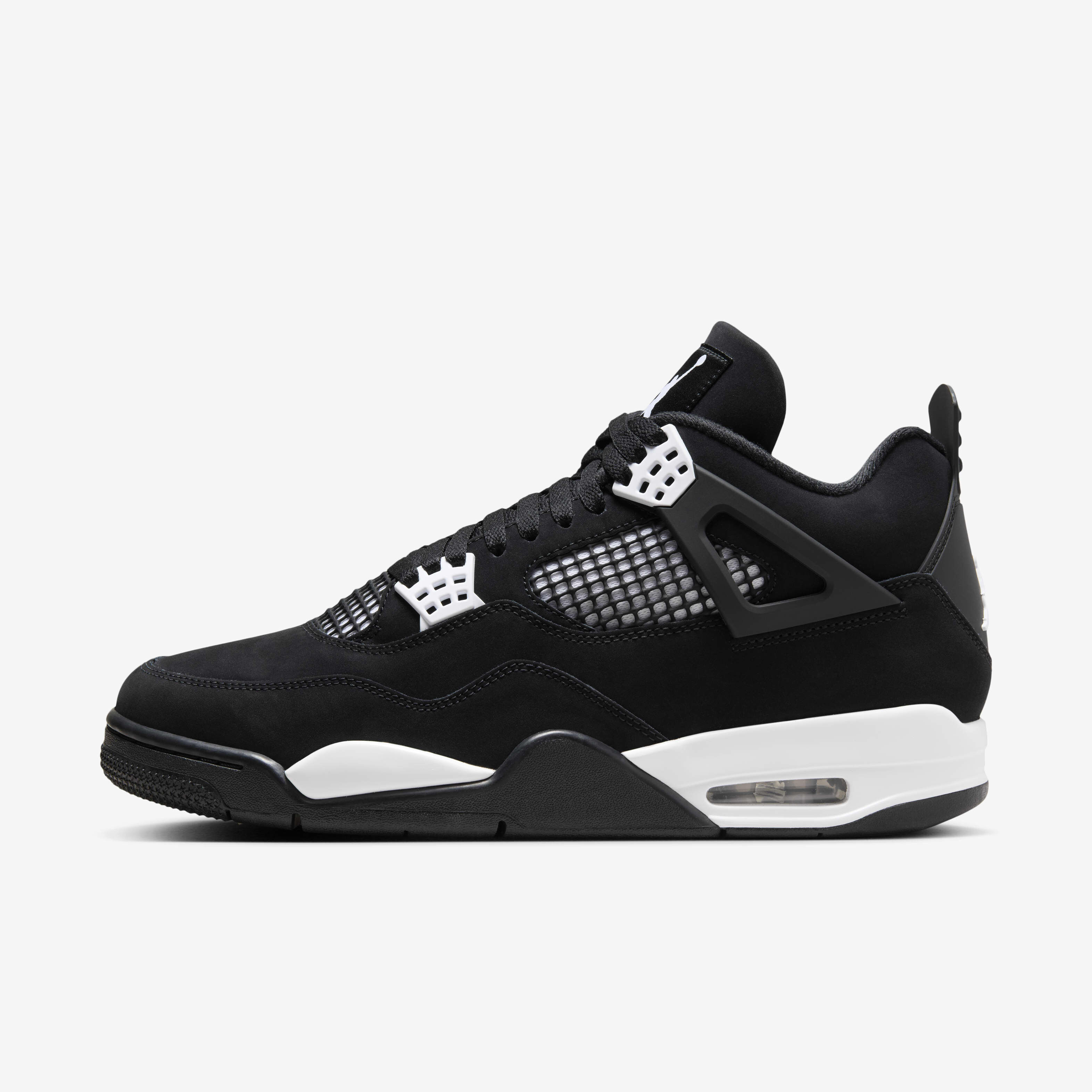 Buy Air Jordan 4 Retro Fear Men s Shoes Black Black White Nike Saudi Official
