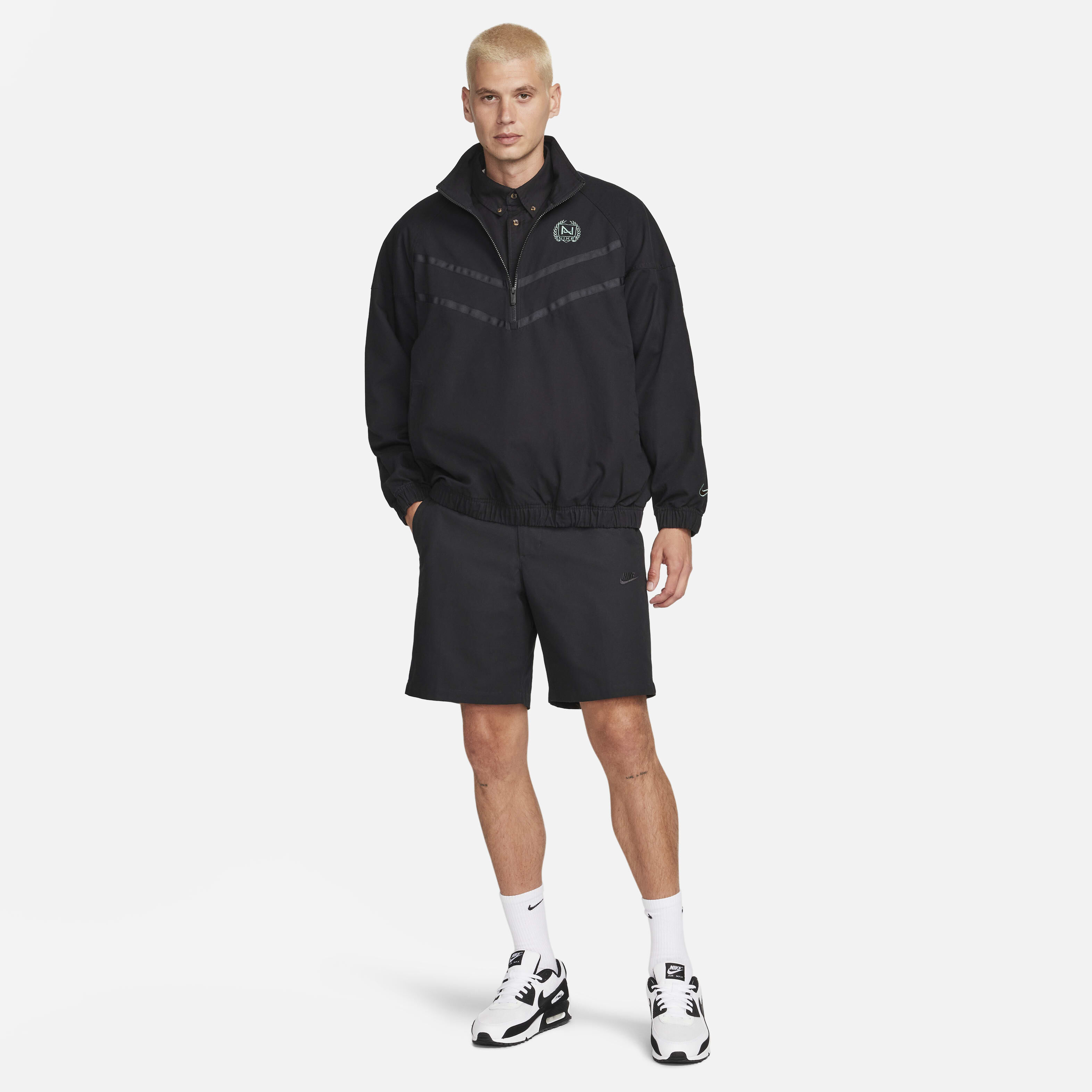 Buy Nike Club Men's Chino Shorts - Black/Black | Nike Saudi
