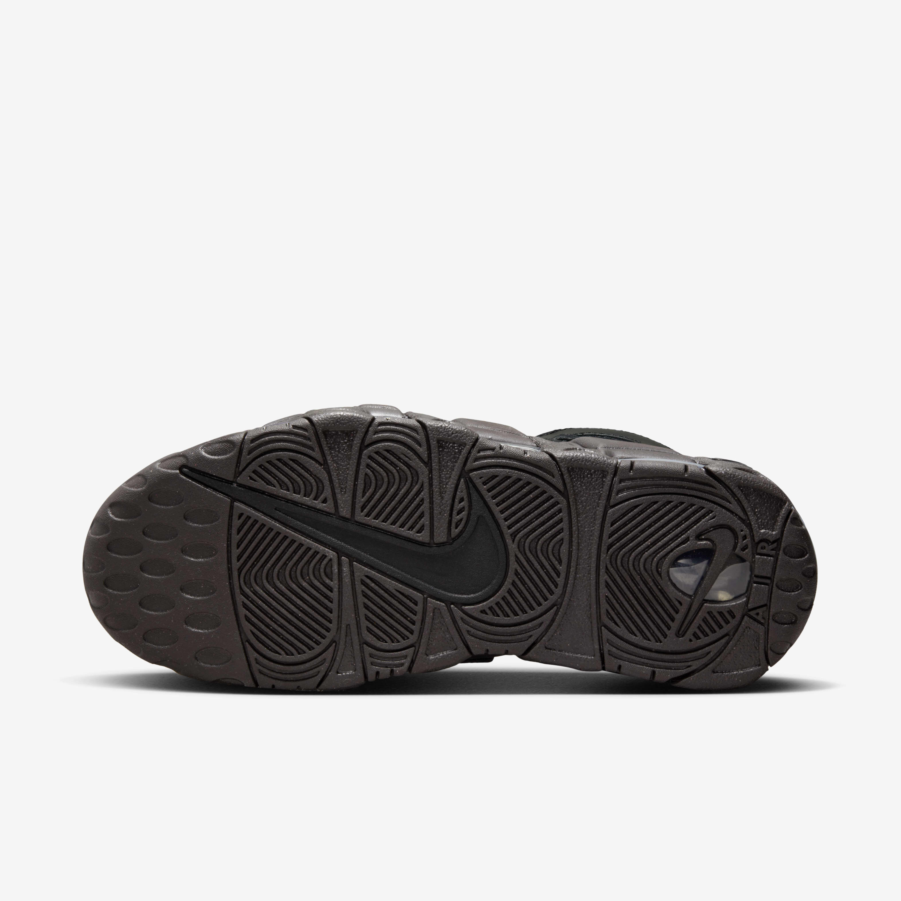 Nike uptempo womens black shop