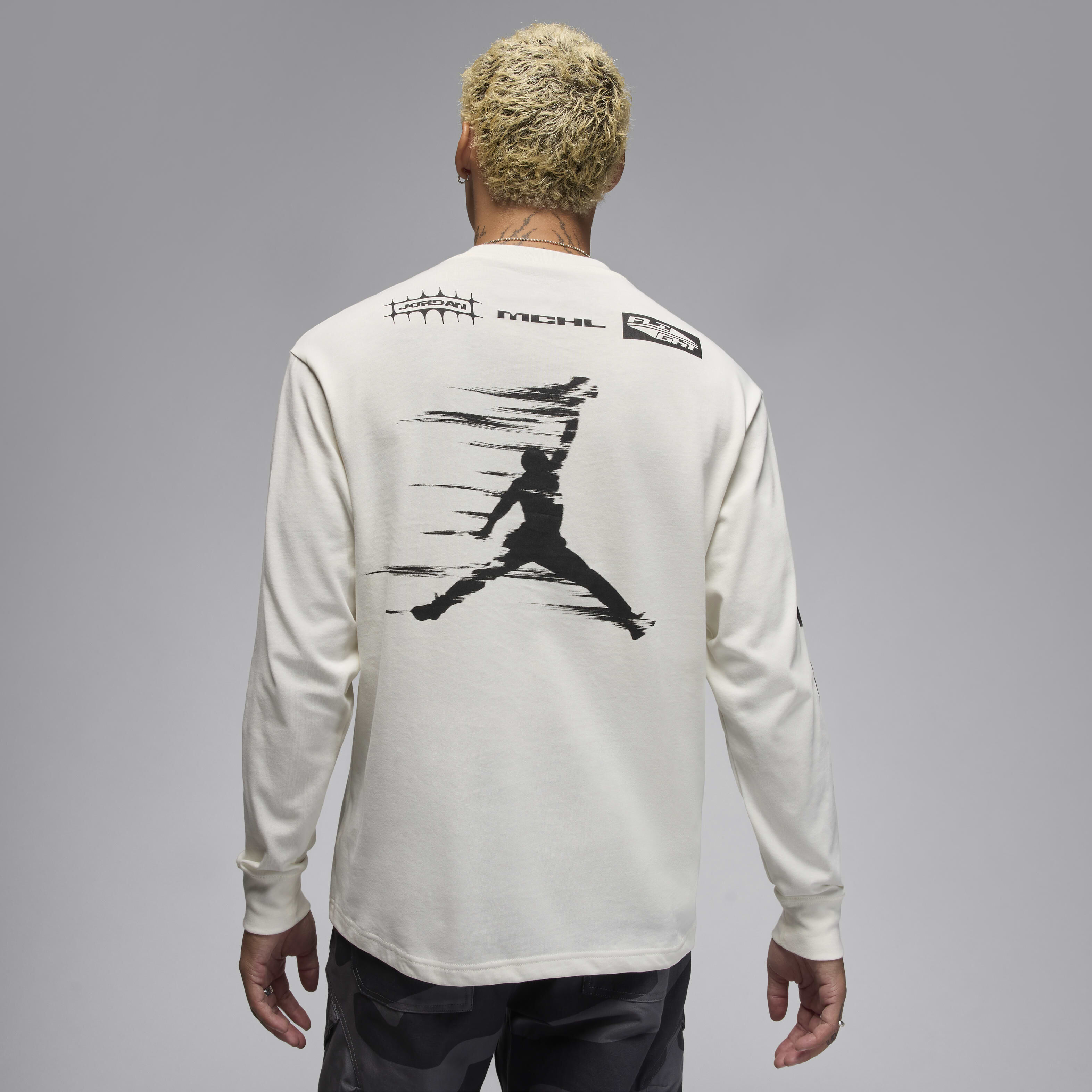 Buy Jordan MVP Men's Long-Sleeve T-Shirt - Sail/Black | Nike