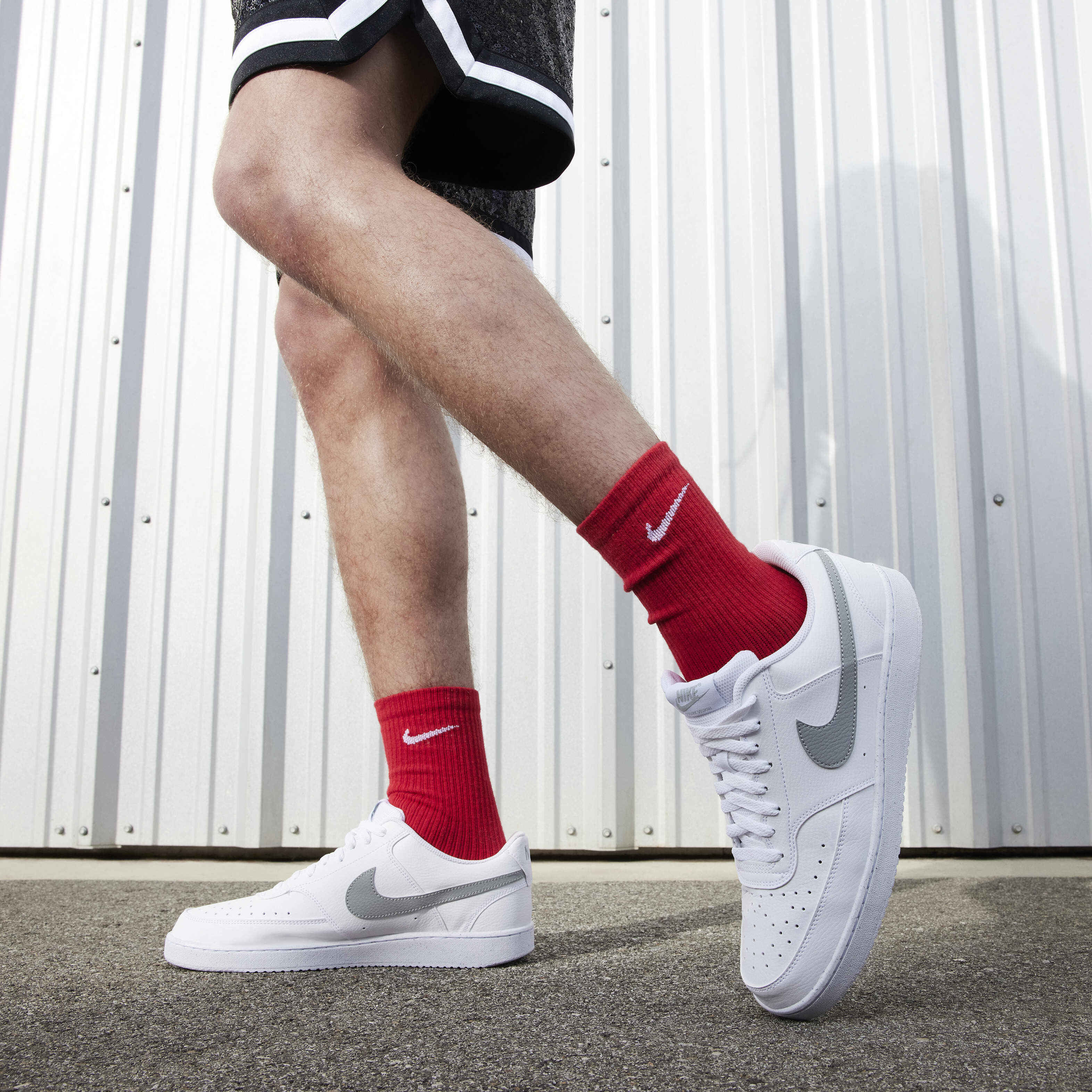 Buy Nike Court Vision Low Next Nature Men s Shoes White White Light Smoke Grey Nike Saudi Official