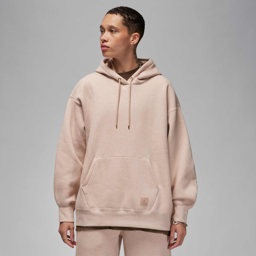 Hoodies & Sweatshirts-JRDN, Jordan Flight Fleece, Women's Satin-Lined Pullover Hoodie