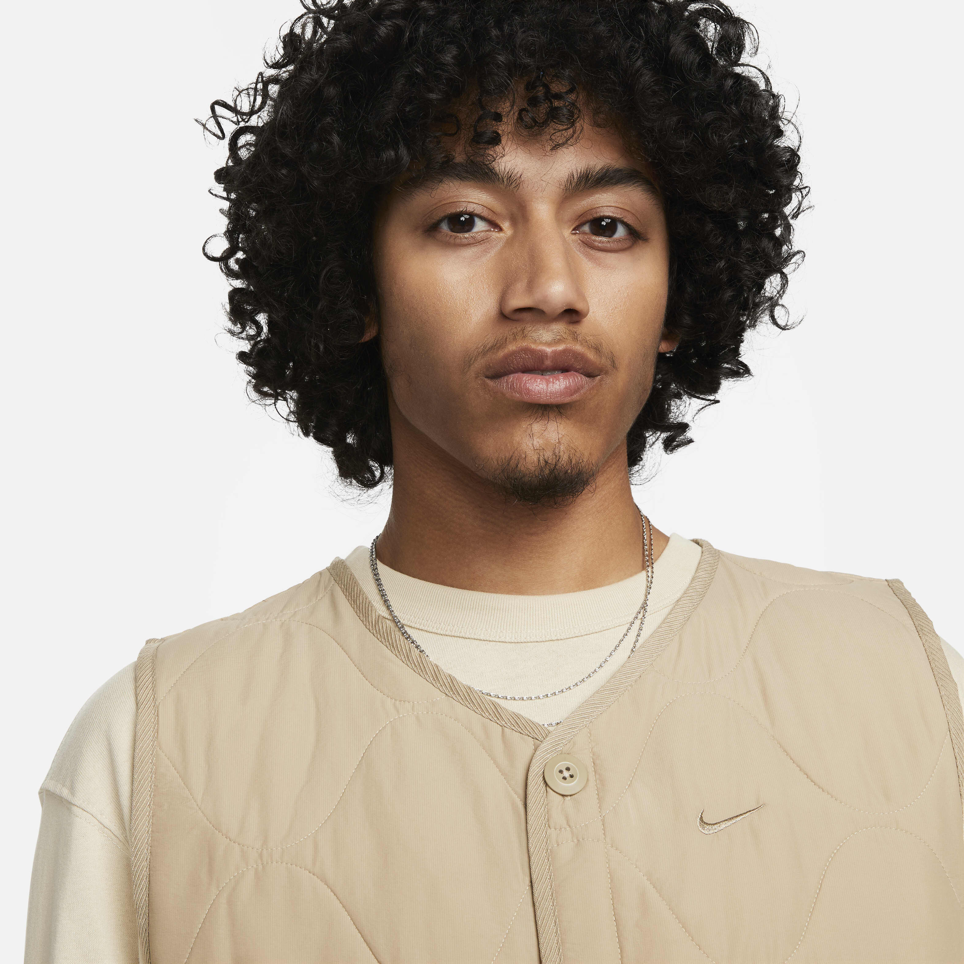 Buy Nike Life Men's Woven Insulated Military Gilet - Khaki