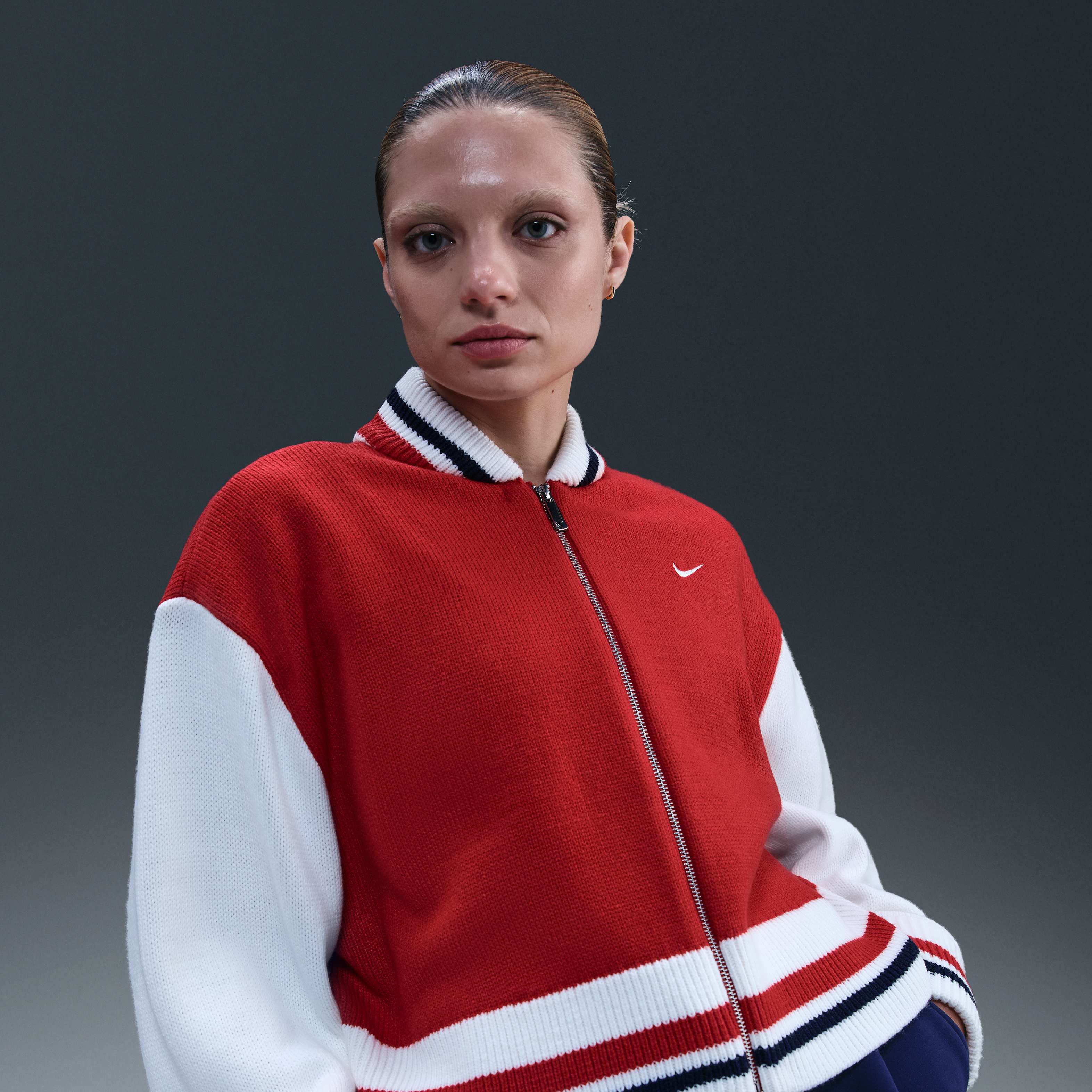 Buy Nike Sportswear Women's Cardigan - University Red/Sail