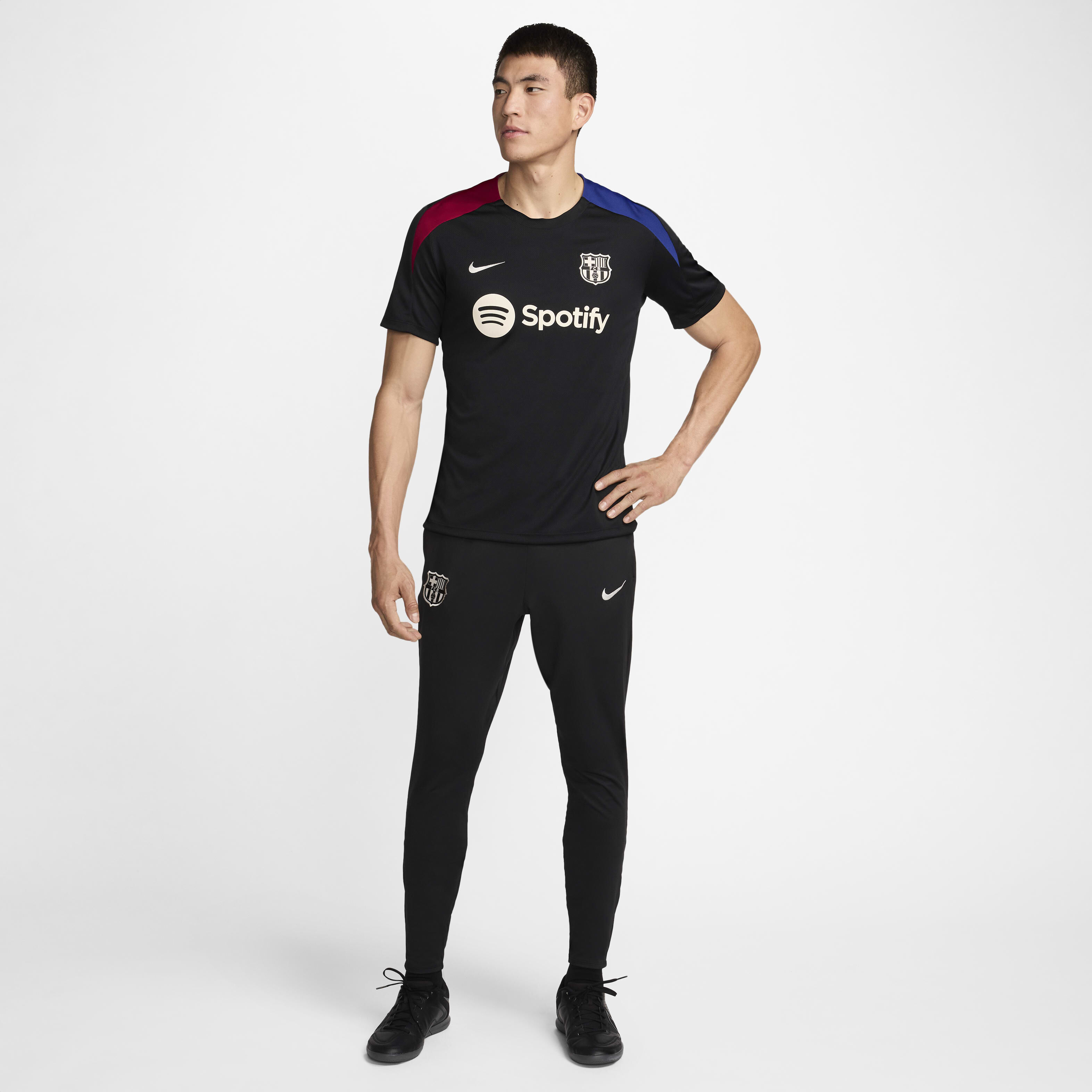 Buy F.C. Barcelona Strike Men's Nike Dri-FIT Football Short-Sleeve