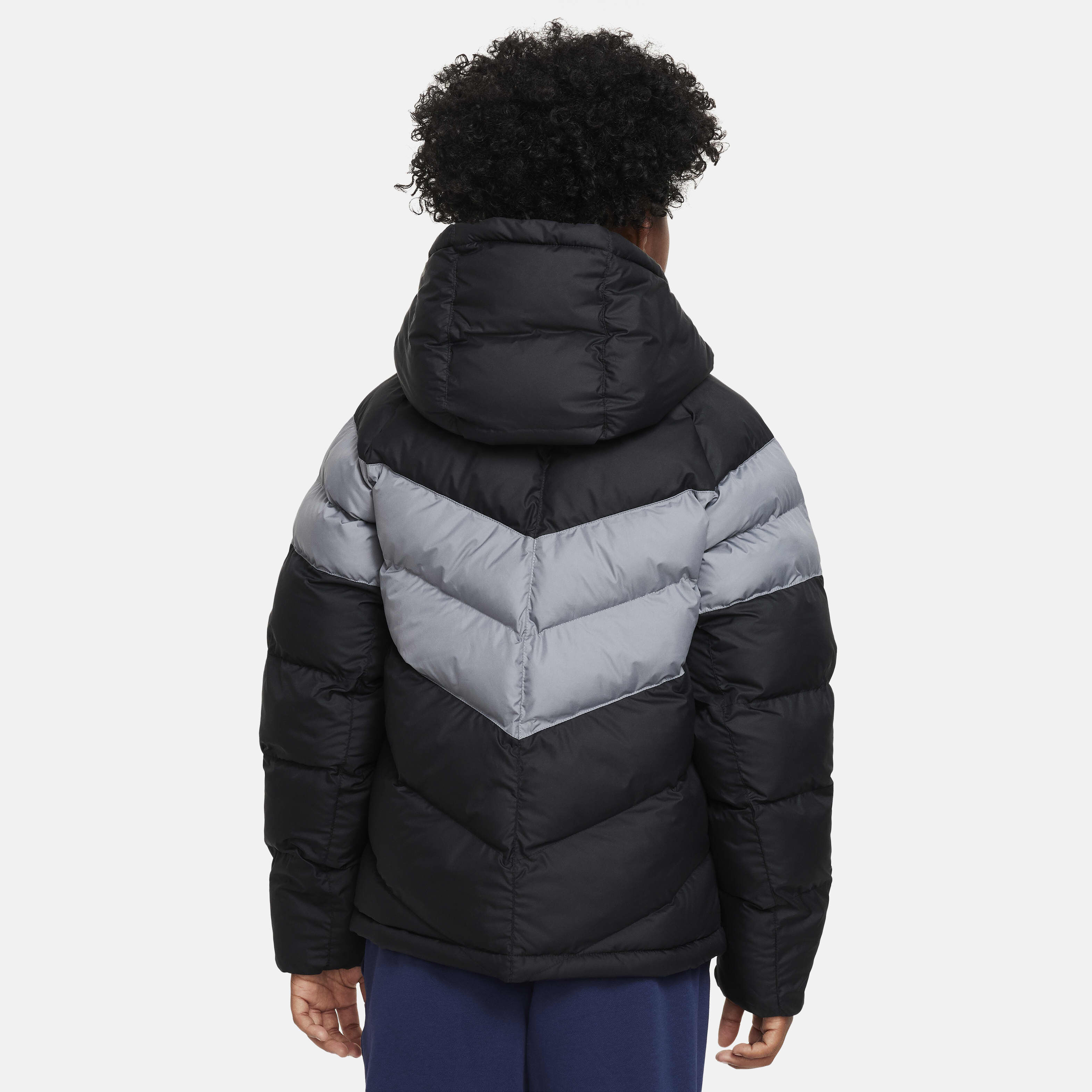 Nike スノーボードジャケット XL グレー/ブラック Buy Nike Sportswear Older Kids' Synthetic Fill Hooded Jacket