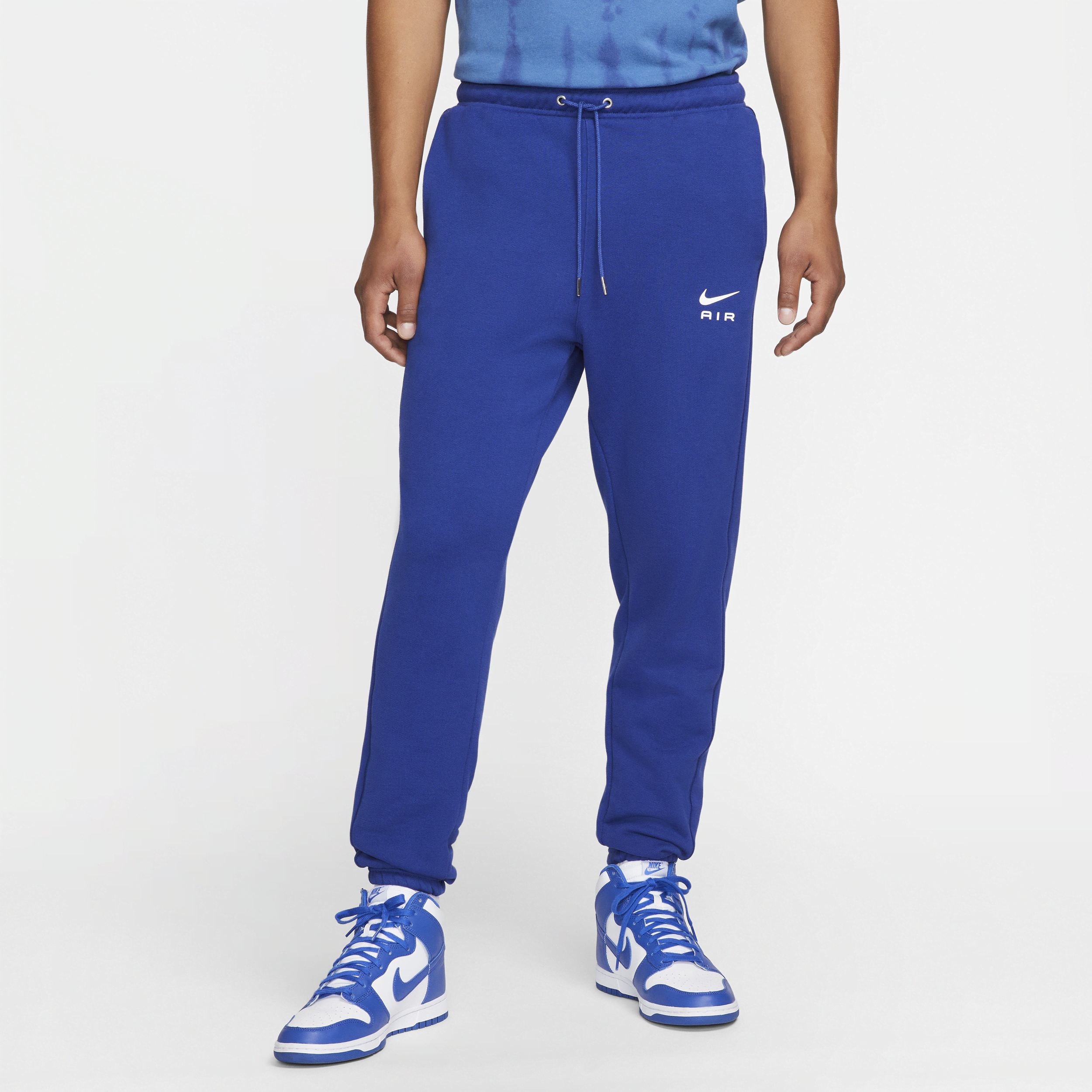 Nike sportswear swoosh french terry trousers deals