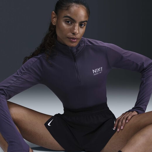 Clothing-Nike, Nike Pacer, Women's Dri-FIT 1/4-Zip Running Top