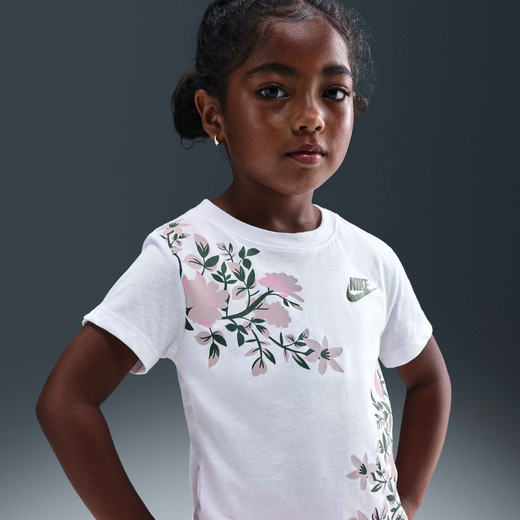 تخفيضات قمصان بطبعات للأطفال-نايكي, Nike, تيشيرت كلوب رينجليت بطبعة للأطفال الصغار