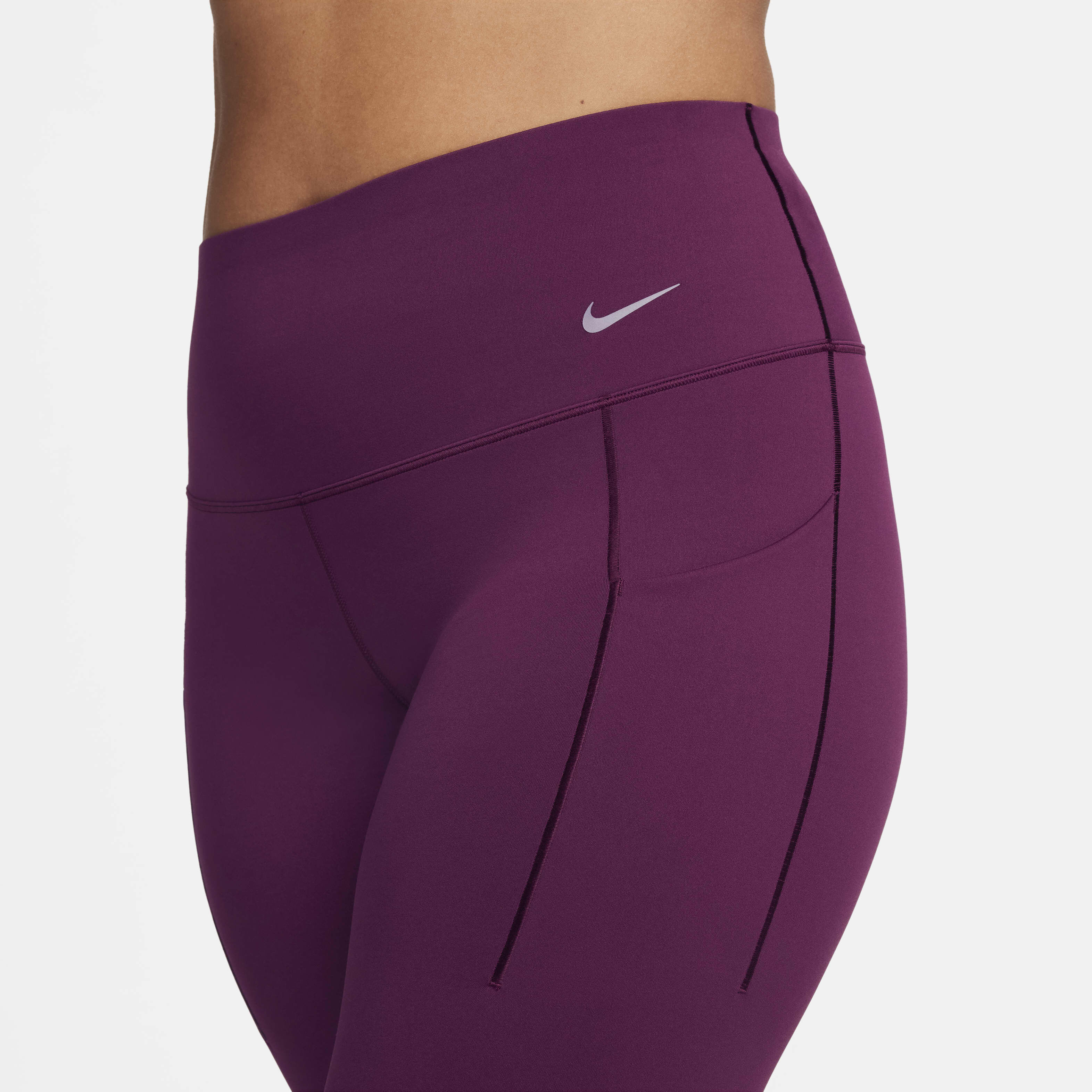Buy Nike Universa Women s Medium Support High Waisted Full Length Zip Leggings with Pockets Nike Saudi Official