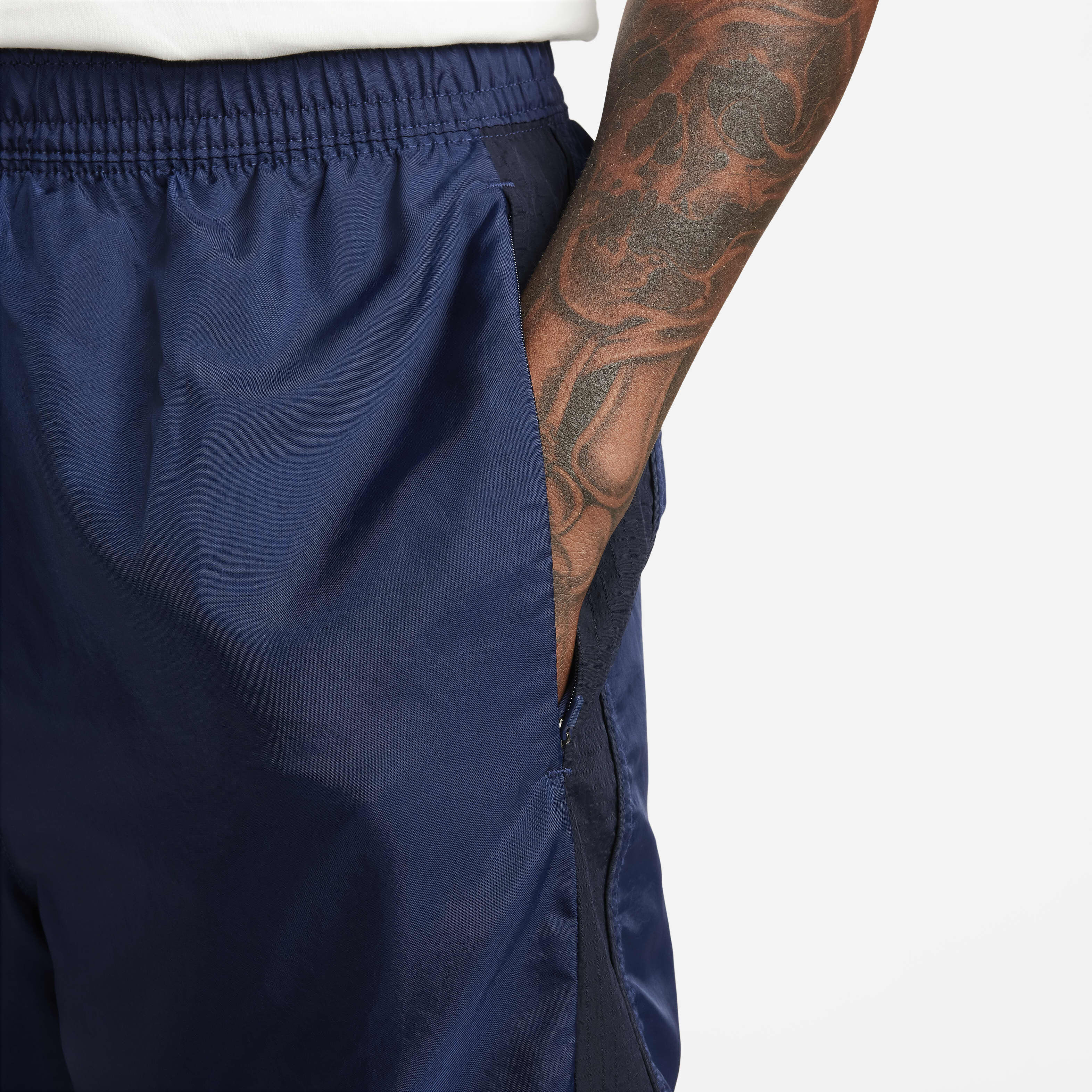 Buy Nike Air Men's Woven Trousers - Midnight Navy/Dark Obsidian