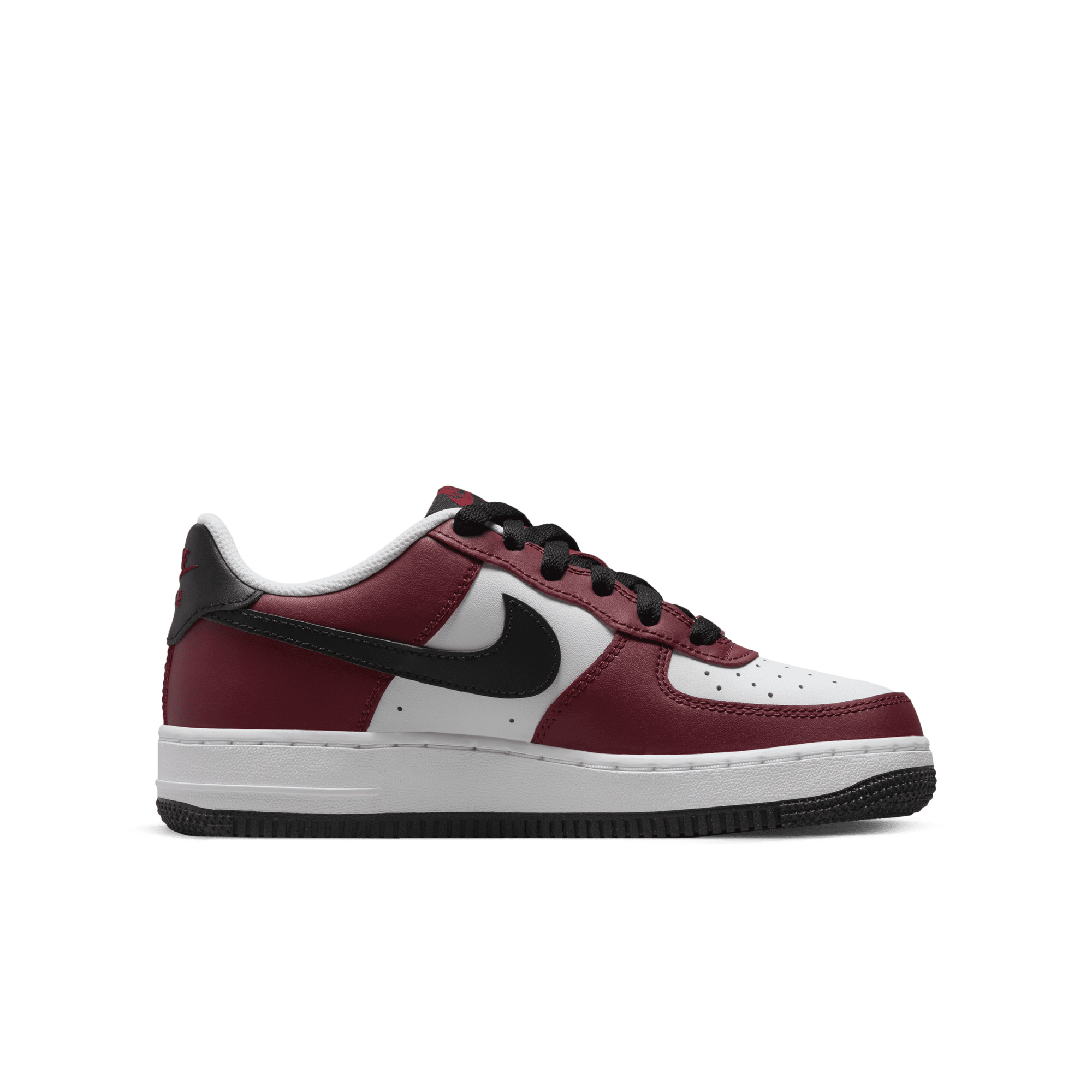 Air force 1 best sale lv8 red and white