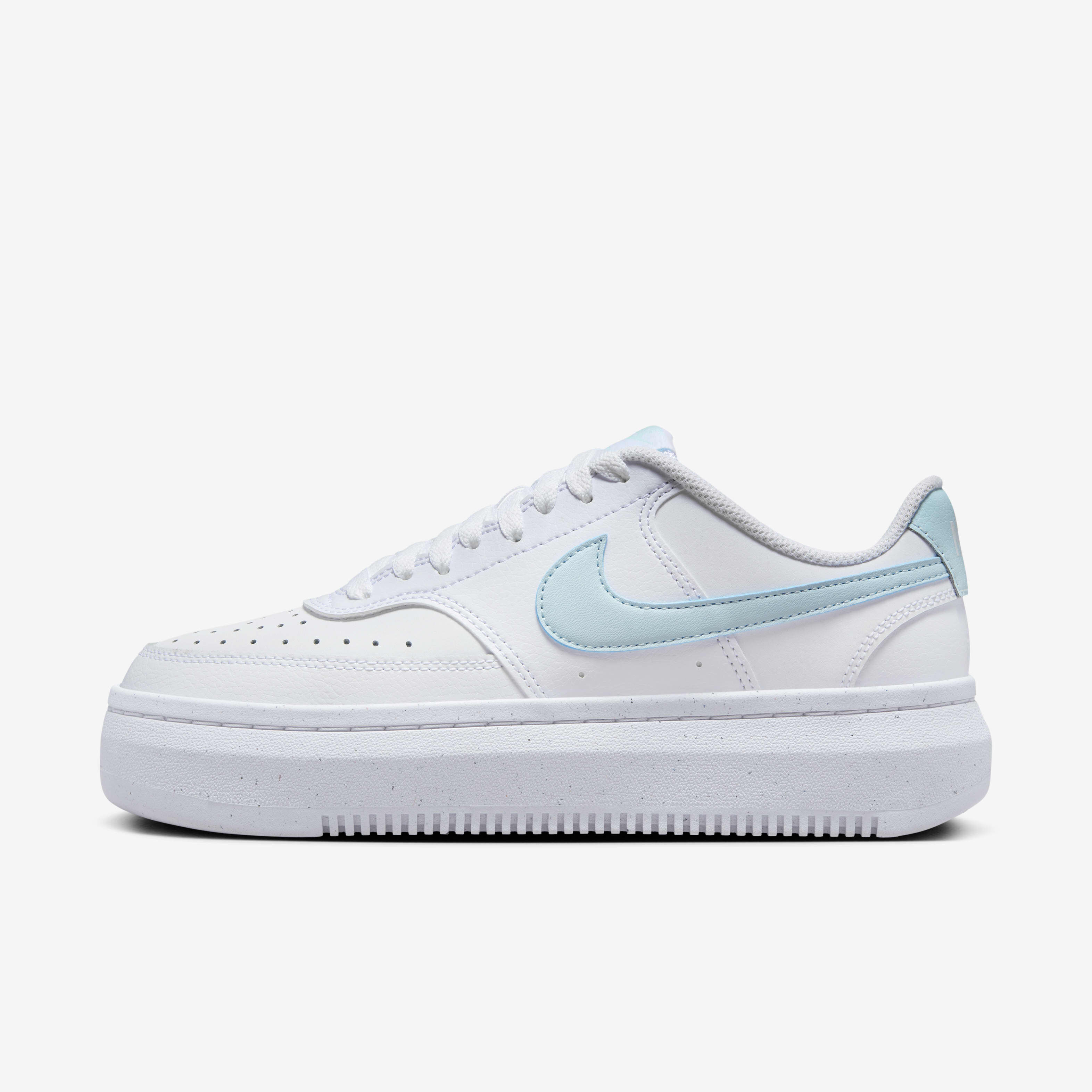 Buy Nike Court Vision Alta Women s Shoes White Glacier Blue Nike Saudi Official