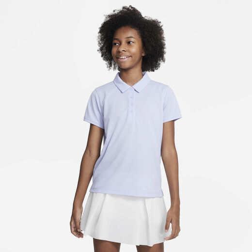 Kids' Polo T-Shirts-Nike, Nike Dri-FIT Victory, Older Kids' (Girls') Golf Polo