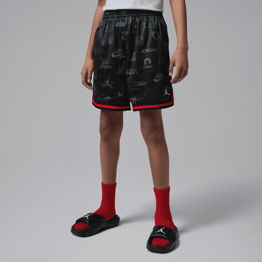 Shorts-JRDN, Jordan, Big Kids' Printed Mesh Taping Shorts