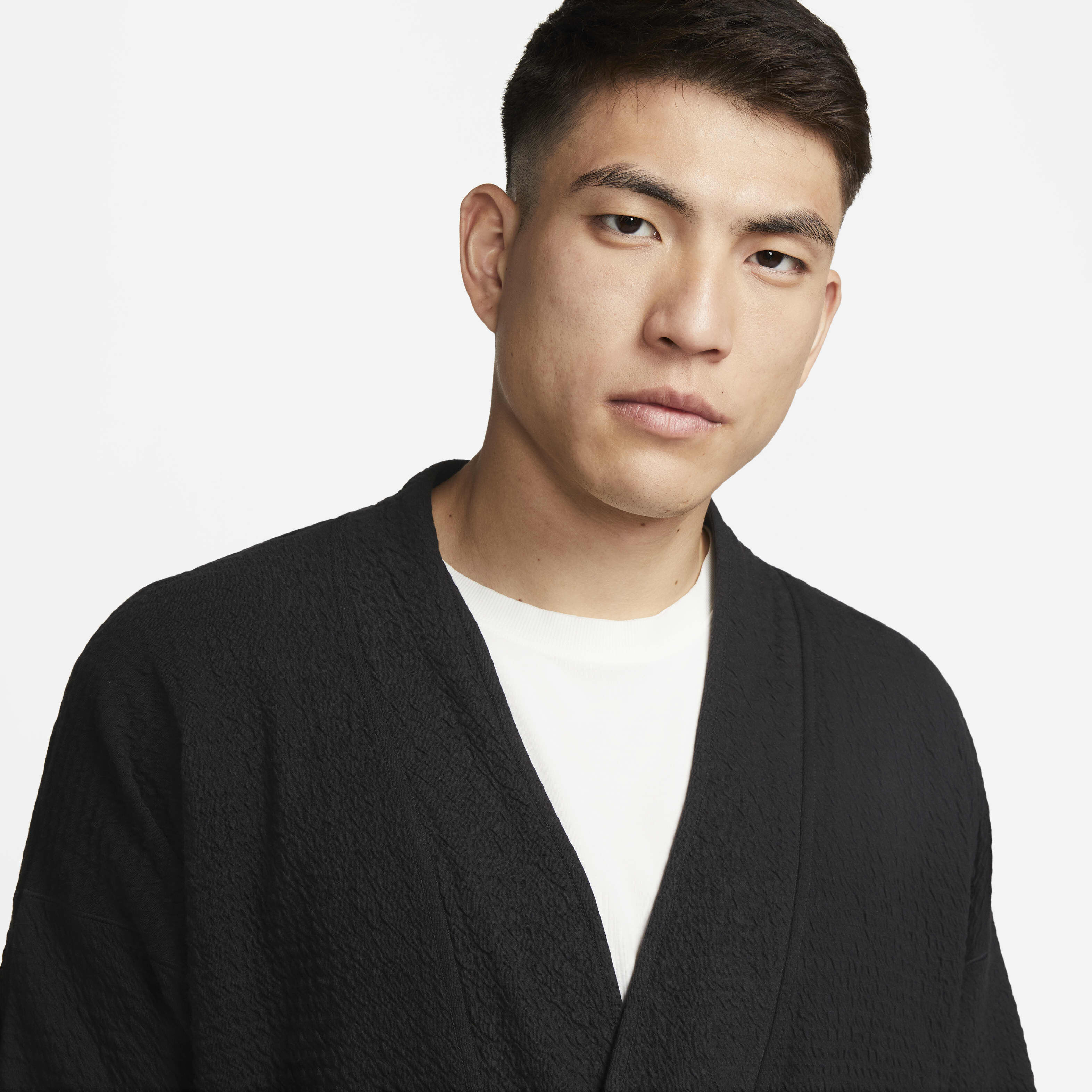 Buy Nike Yoga Dri-FIT Men's Textured Top - Black/Black