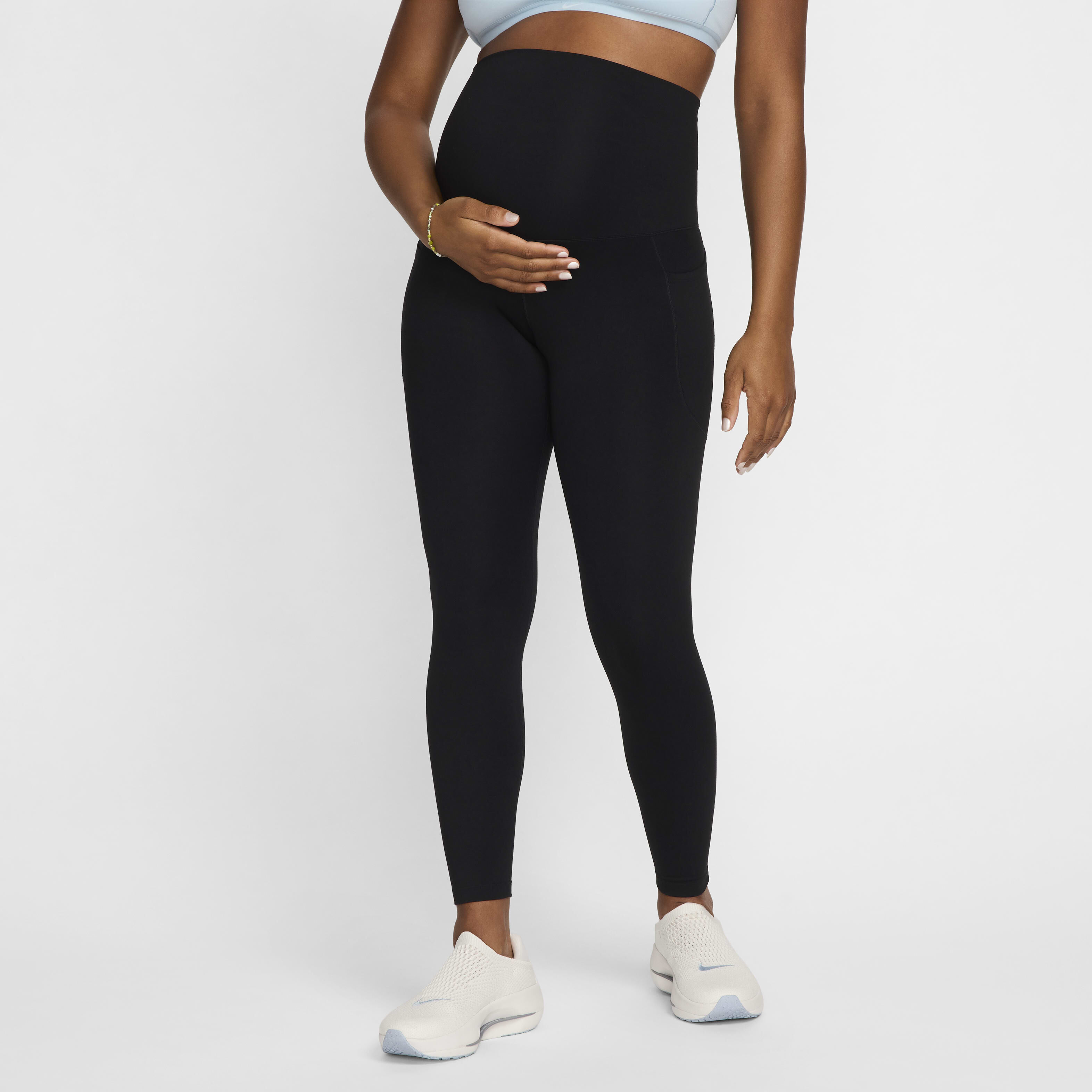 Buy Nike M One Women s High Waisted 7 8 Leggings with Pockets Maternity Nike Saudi Official