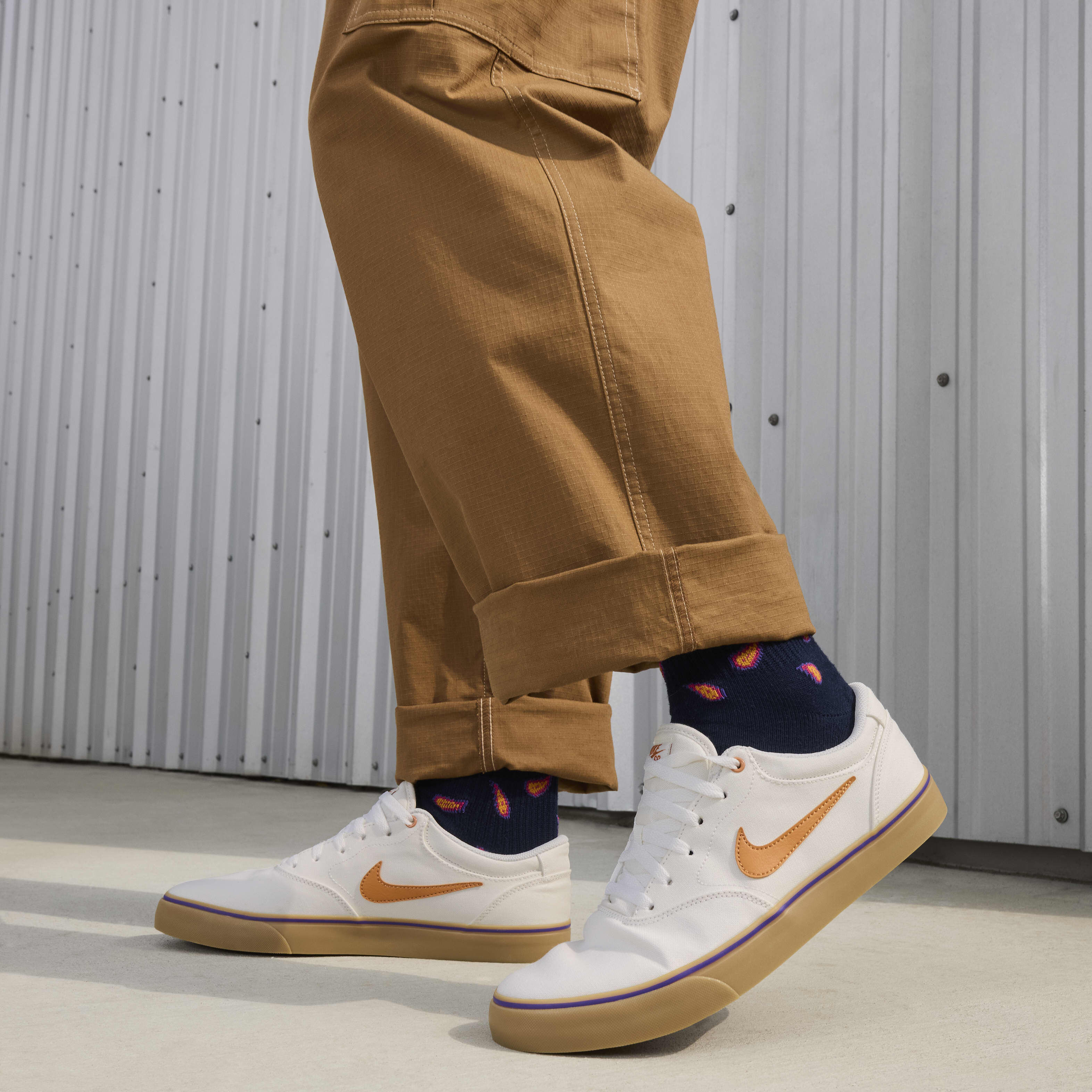 Nike sb chron solarsoft white sale