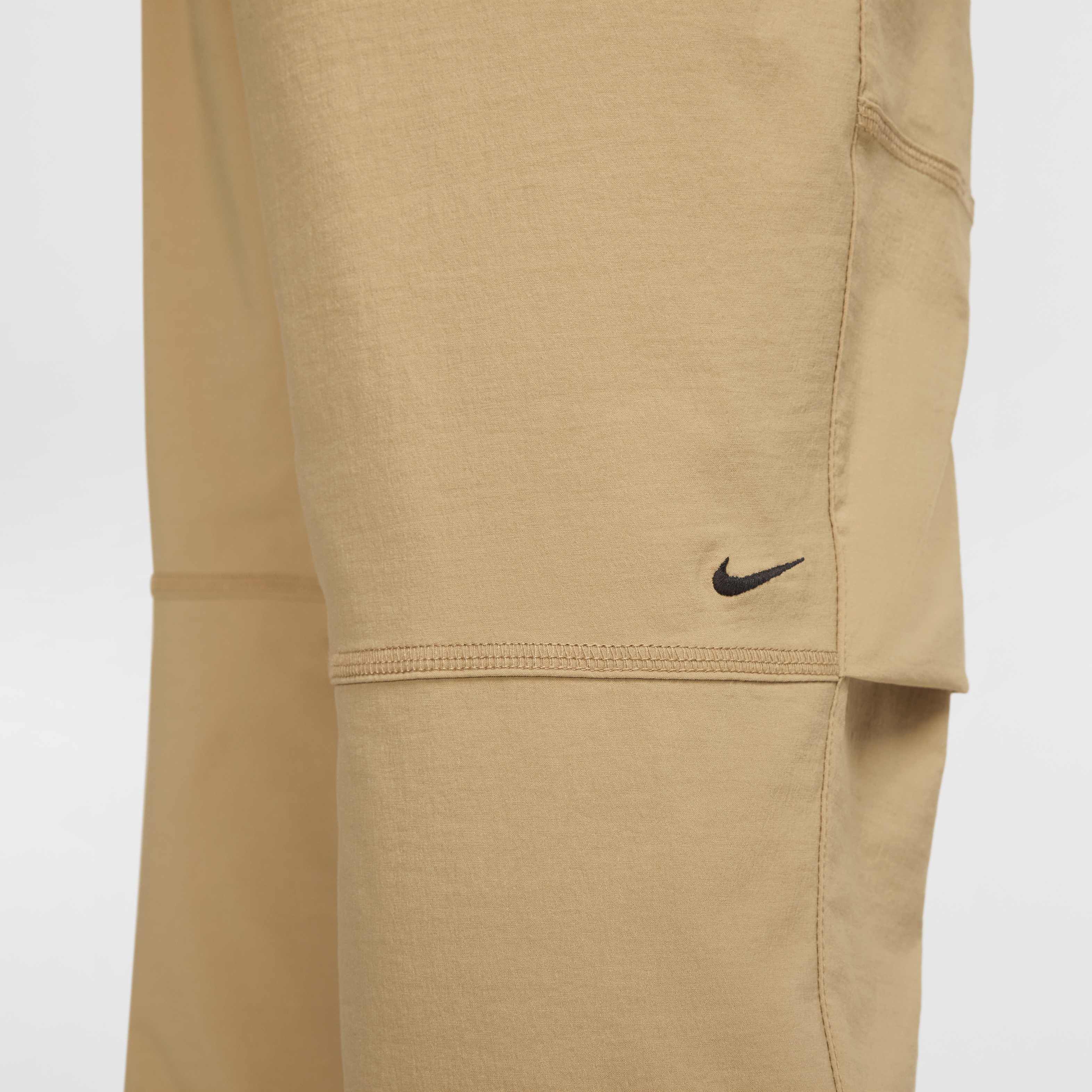 Buy Nike Tech Men's Woven Trousers - Parachute Beige/Black