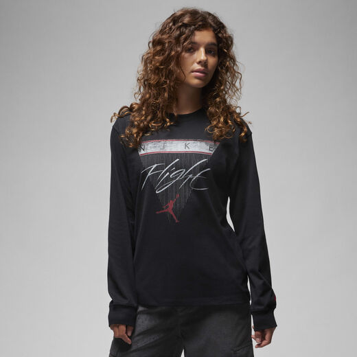 Clothing-JRDN, Jordan, Women's Long-Sleeve Graphic T-Shirt