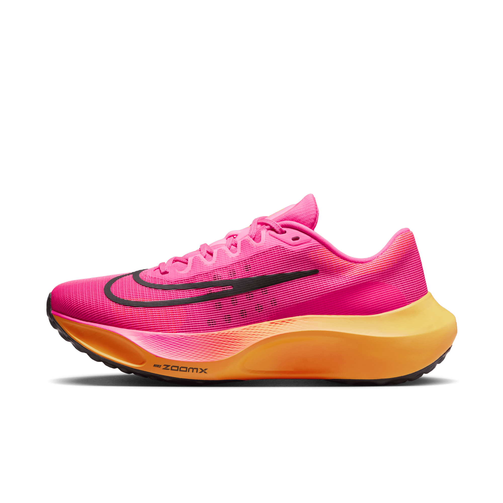Nike zoom running shoes orange discount