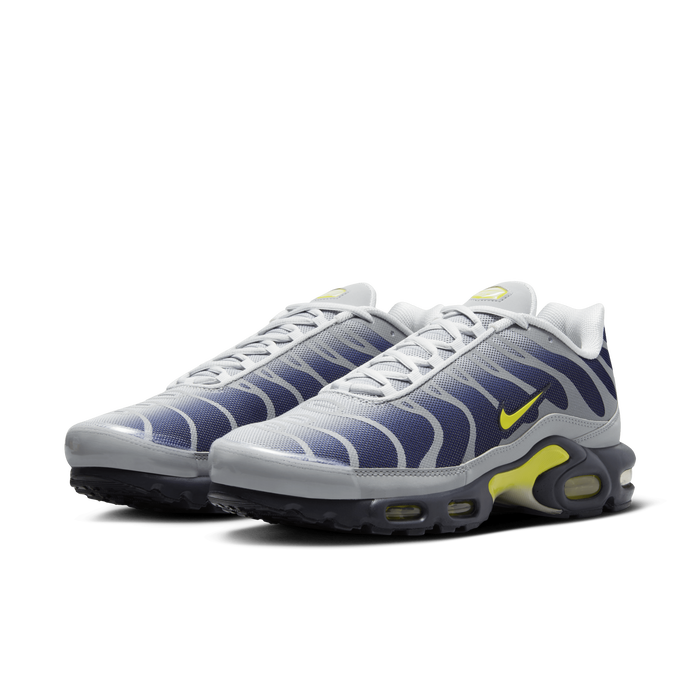 Blue yellow air max plus sales