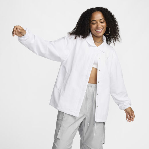 Jackets & Gilets-Nike, Nike Sportswear Essential, Women's Oversized UV Woven Coaches' Jacket