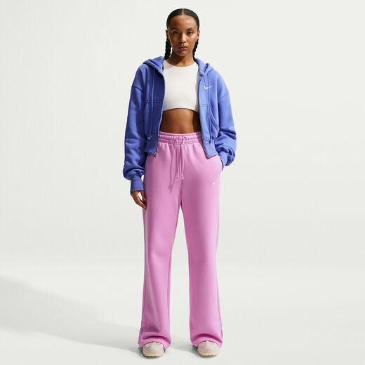 New In Women's Clothing-Nike, Nike Sportswear Phoenix Fleece, Women's High-Waisted Wide-Leg Trousers