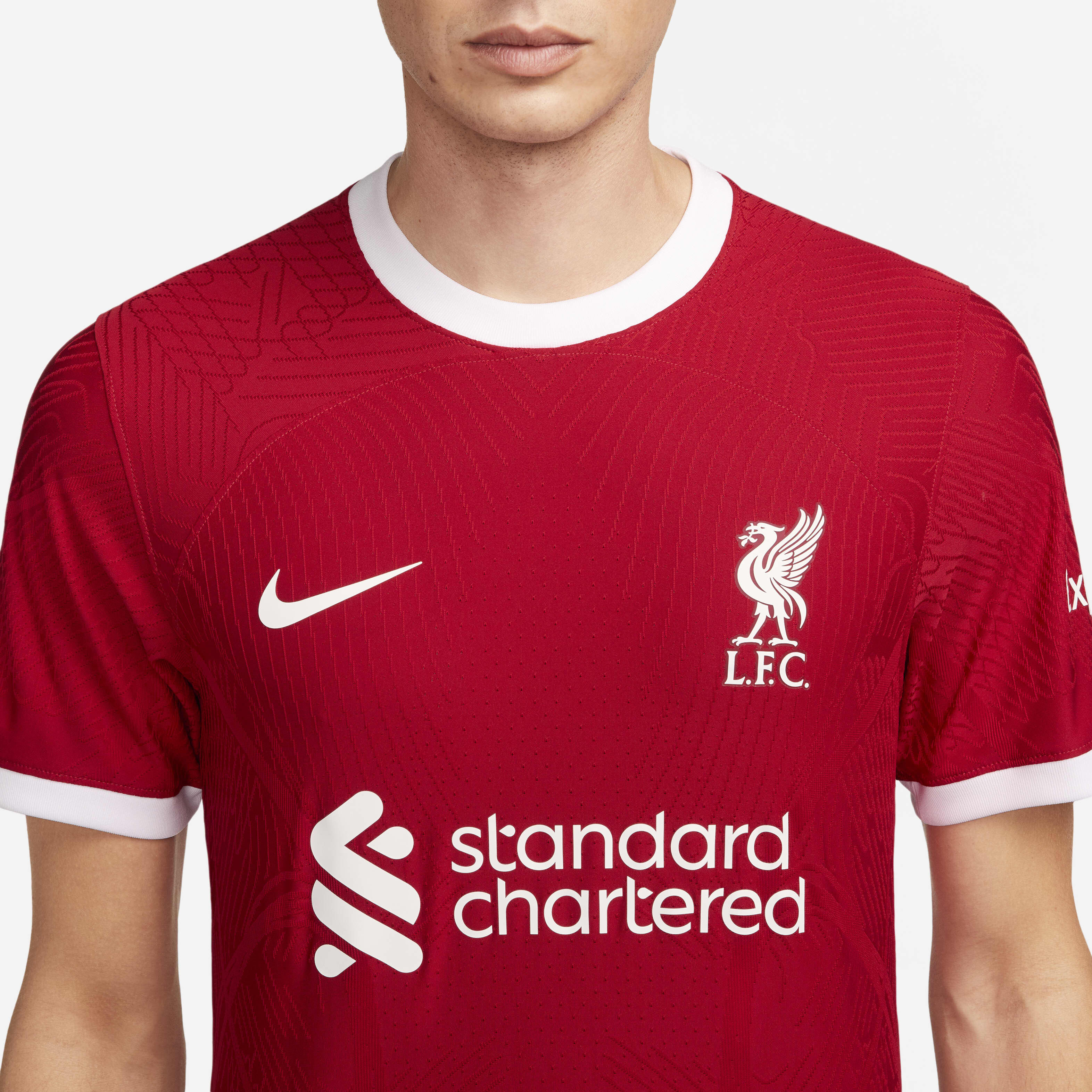 Nike Liverpool レッドシャツ Men's Nike Red Liverpool 2023/24 Home Replica Jersey