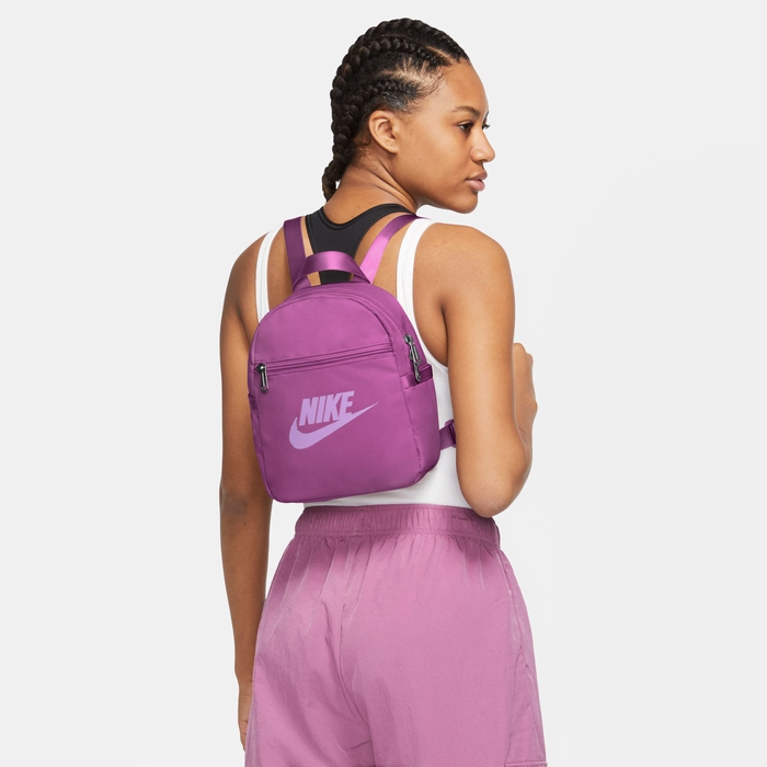 fuchsia nike backpack Brasilia 9.5 side mesh pockets for water bottles and a zippered pocket on the inside to keep small items secure Elemental Backpack Rookie Kids