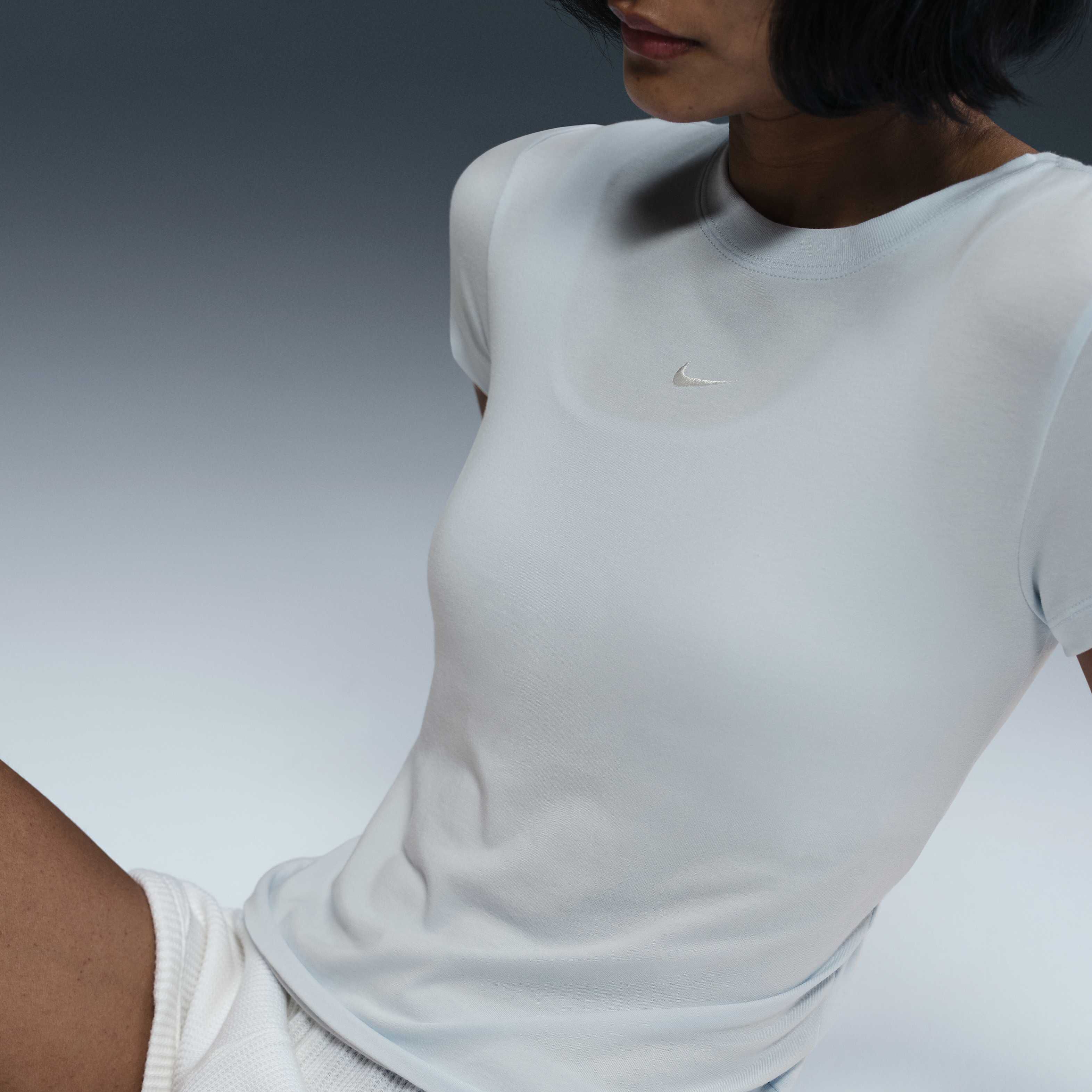 Buy Nike Sportswear Chill Knit Women's T-shirt - Blue Tint