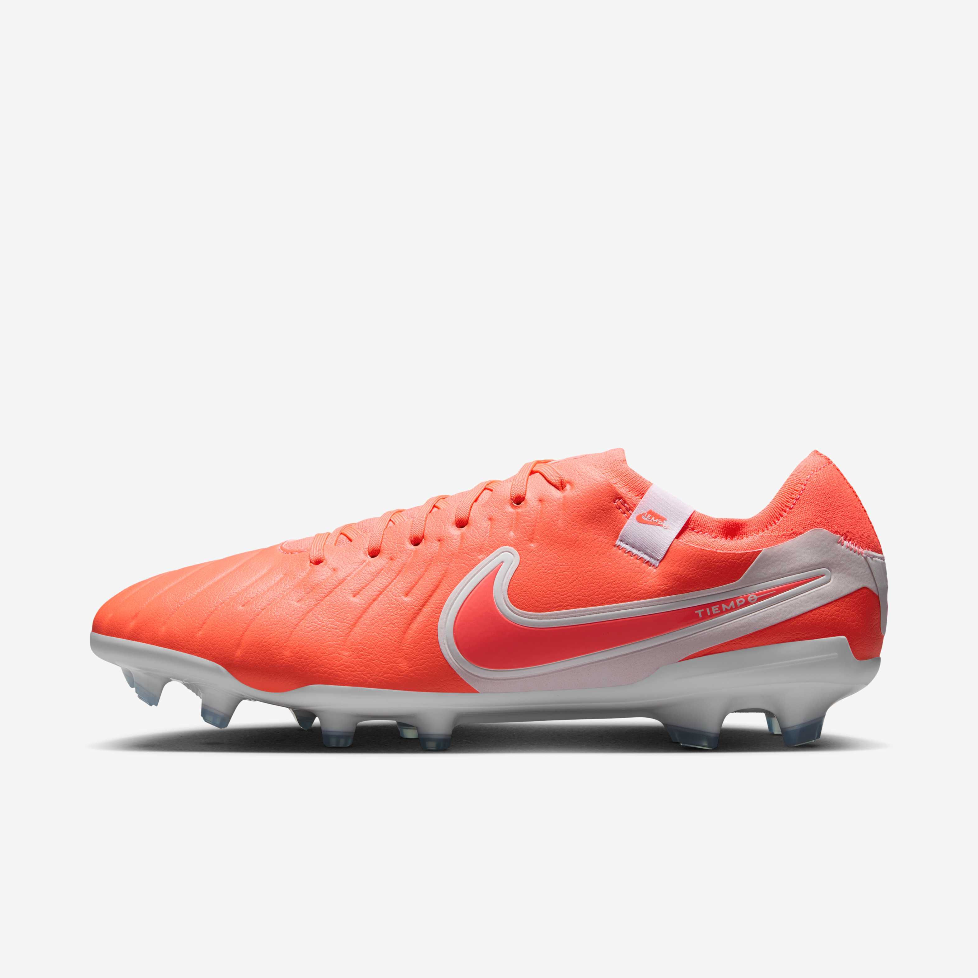 Buy Nike Tiempo Legend 10 Pro Firm Ground Low Top Football Boot Hot Lava White Nike Saudi Official