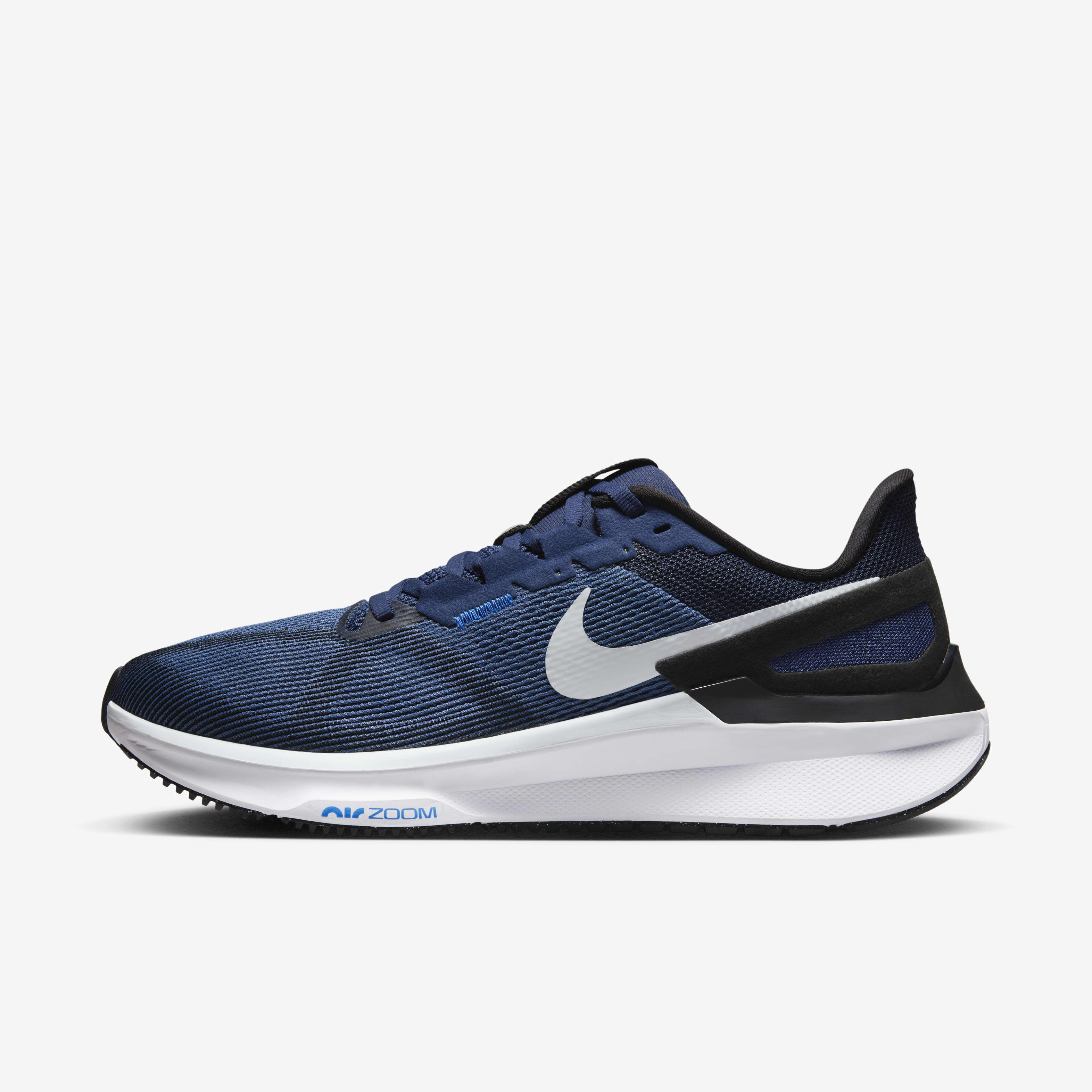 Buy Nike Structure 25 Men s Road Running Shoes Midnight Navy White Black Pure Platinum Nike Saudi Official