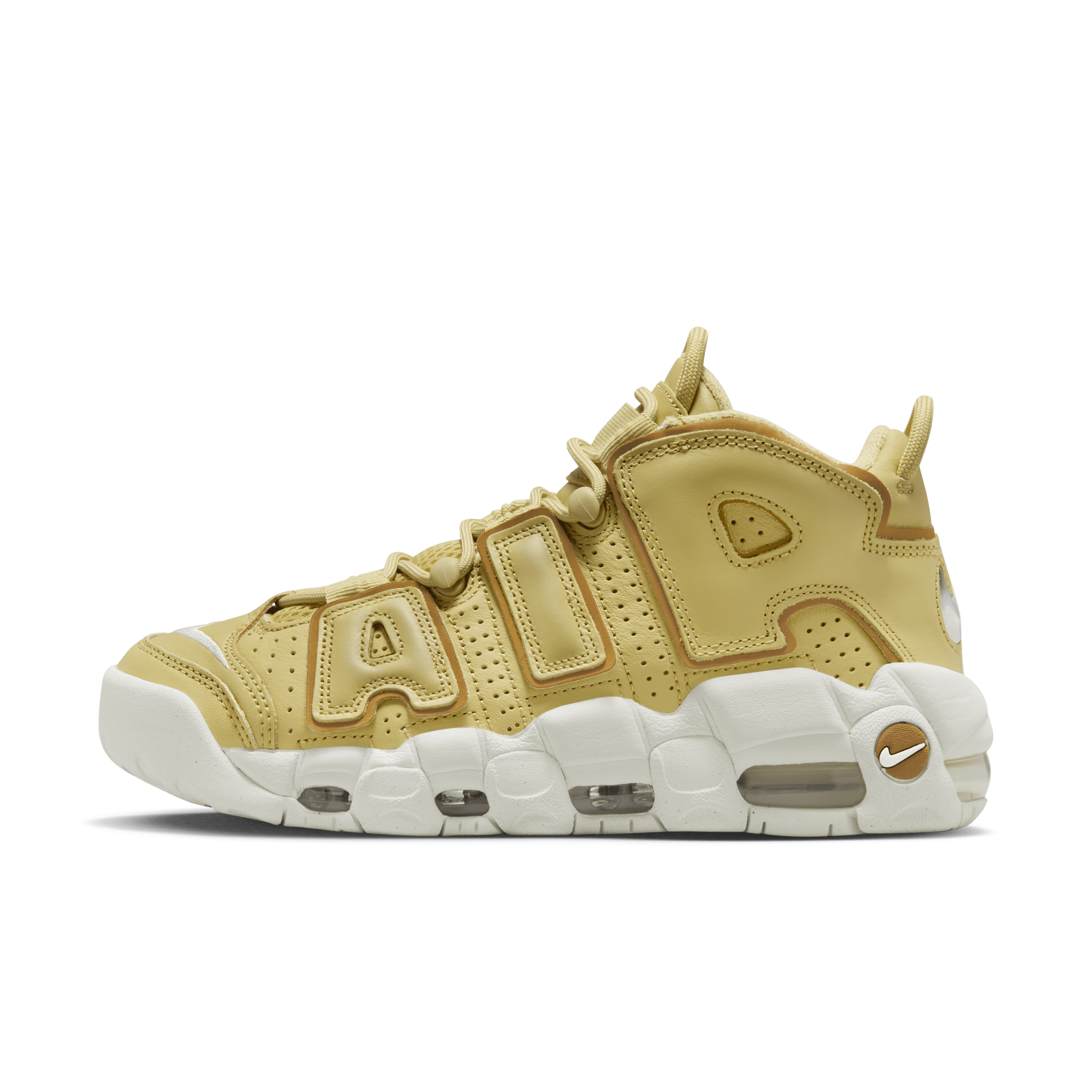 Nike more uptempo flax cheap