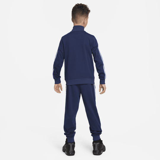 Nike navy 2025 polyester lycra tracksuit