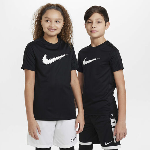 Swoosh-Nike, Nike Dri-FIT Trophy, Older Kids' Graphic Short-Sleeve Training Top