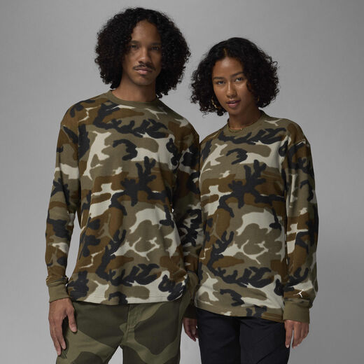 Jordan MVP-JRDN, Jordan MVP, Men's Camo Long-Sleeve Top