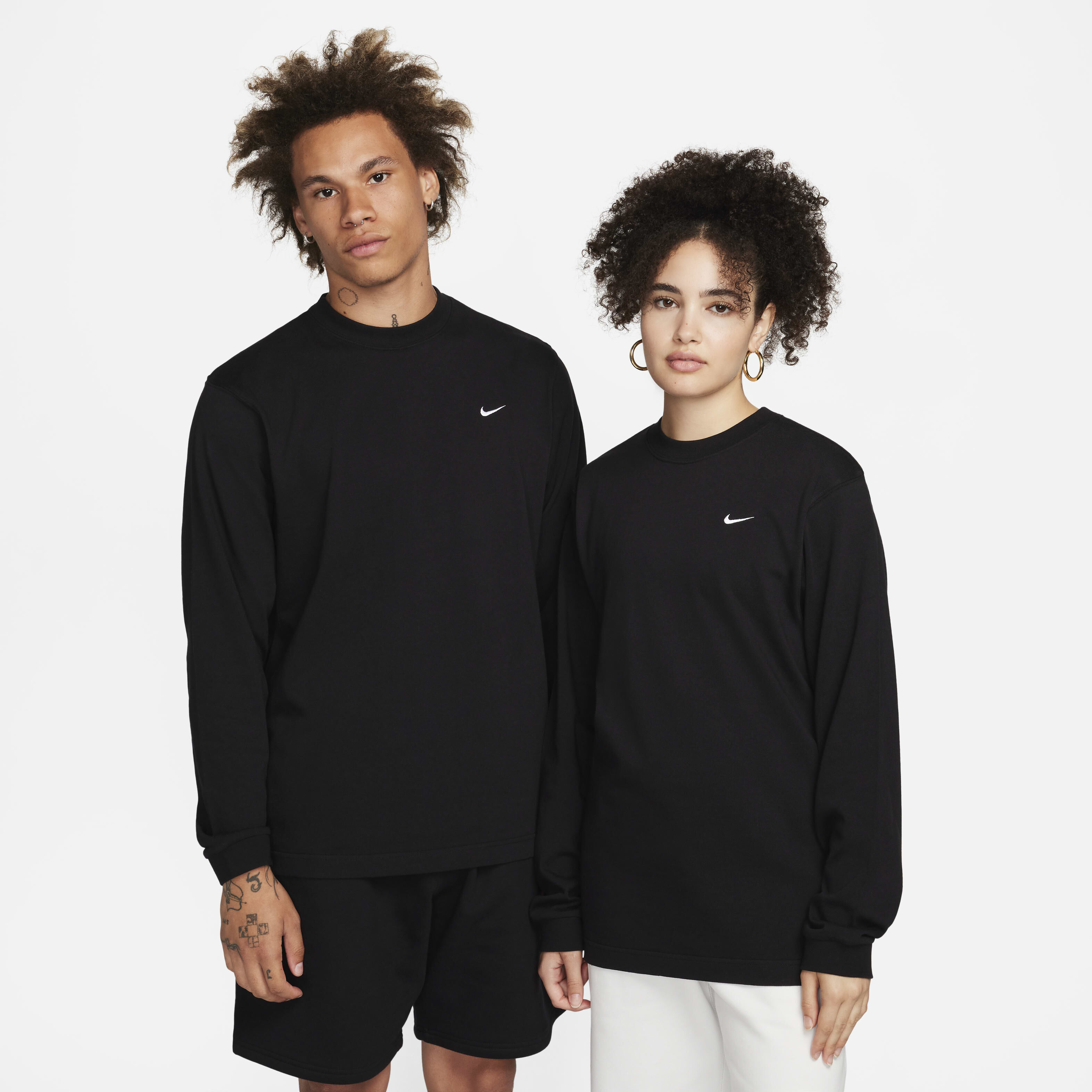 Nike long sleeve swoosh top 2025