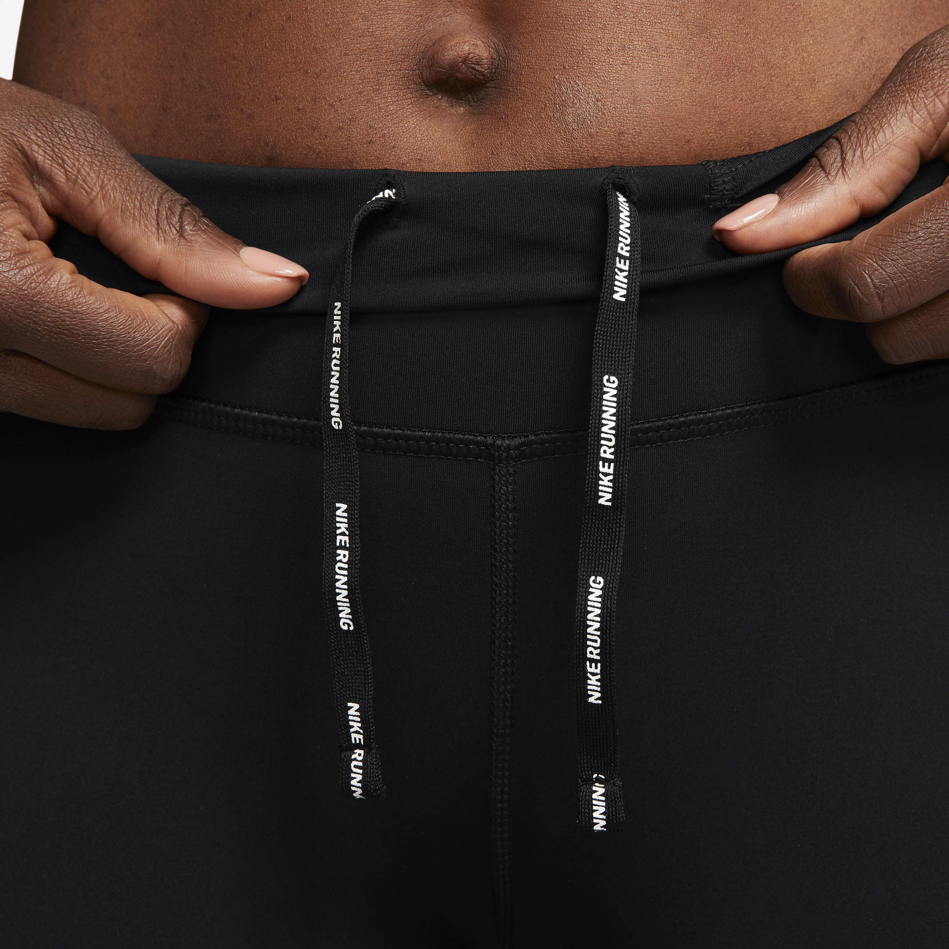 Buy Nike Epic Luxe Women s Mid Rise Crop Pocket Running Leggings Black Nike Saudi Official